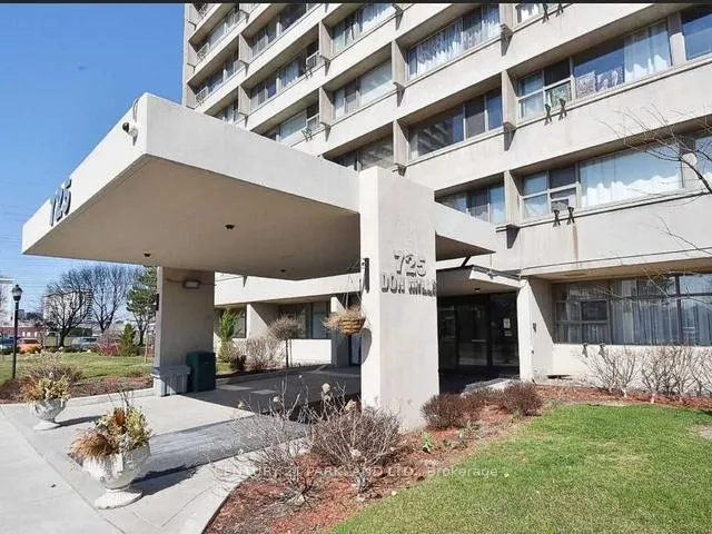 Front of Unit 507, 725 Don Mills Road