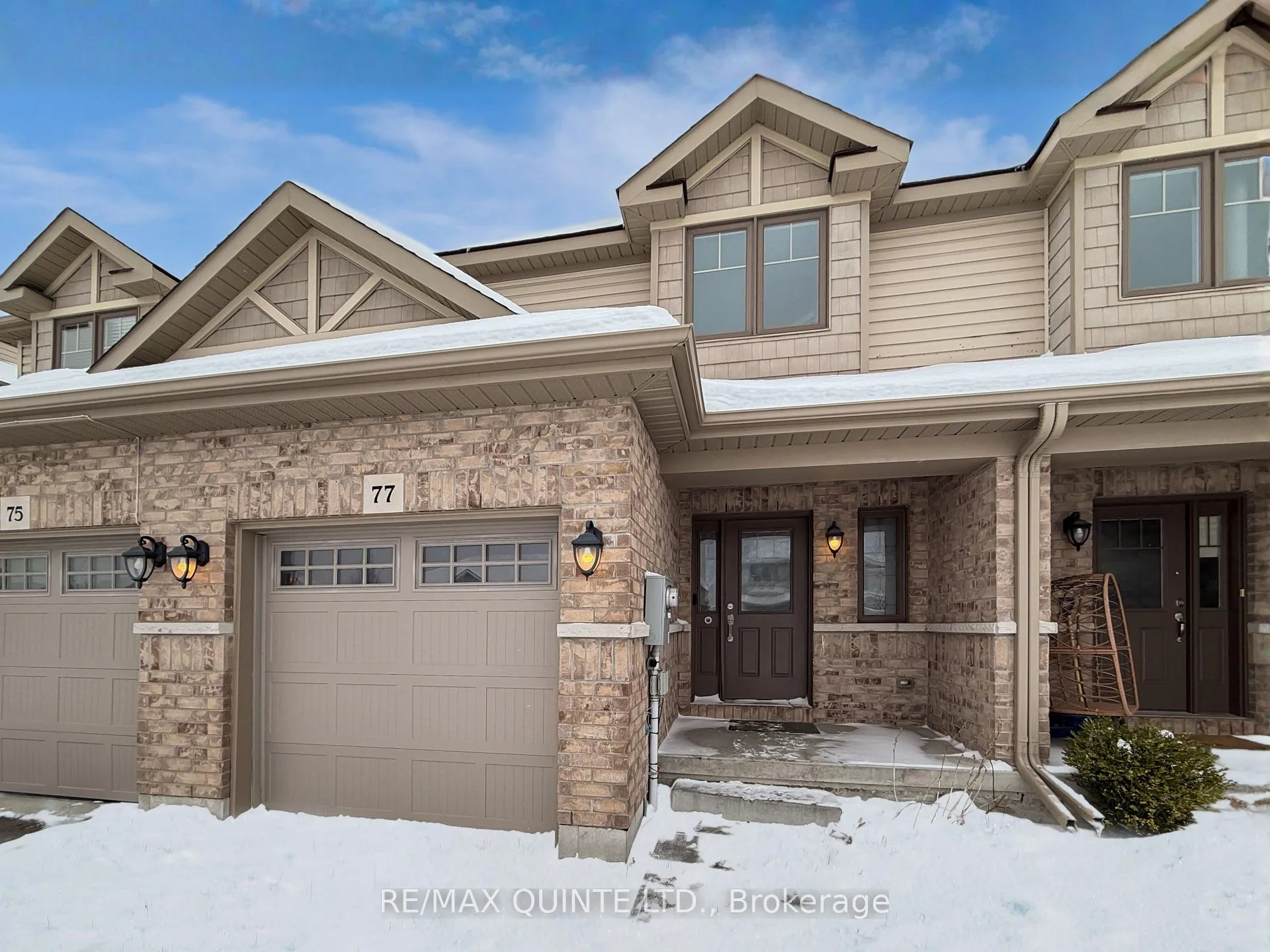 Front of 77 Mountain Ash Drive