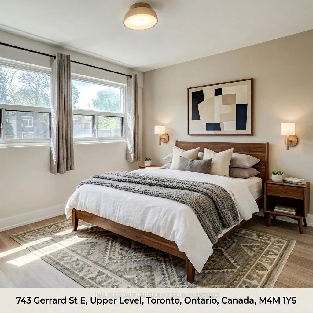 Photo 10 of Unit Upper, 743 Gerrard Street E, Toronto, South Riverdale — HOMEH