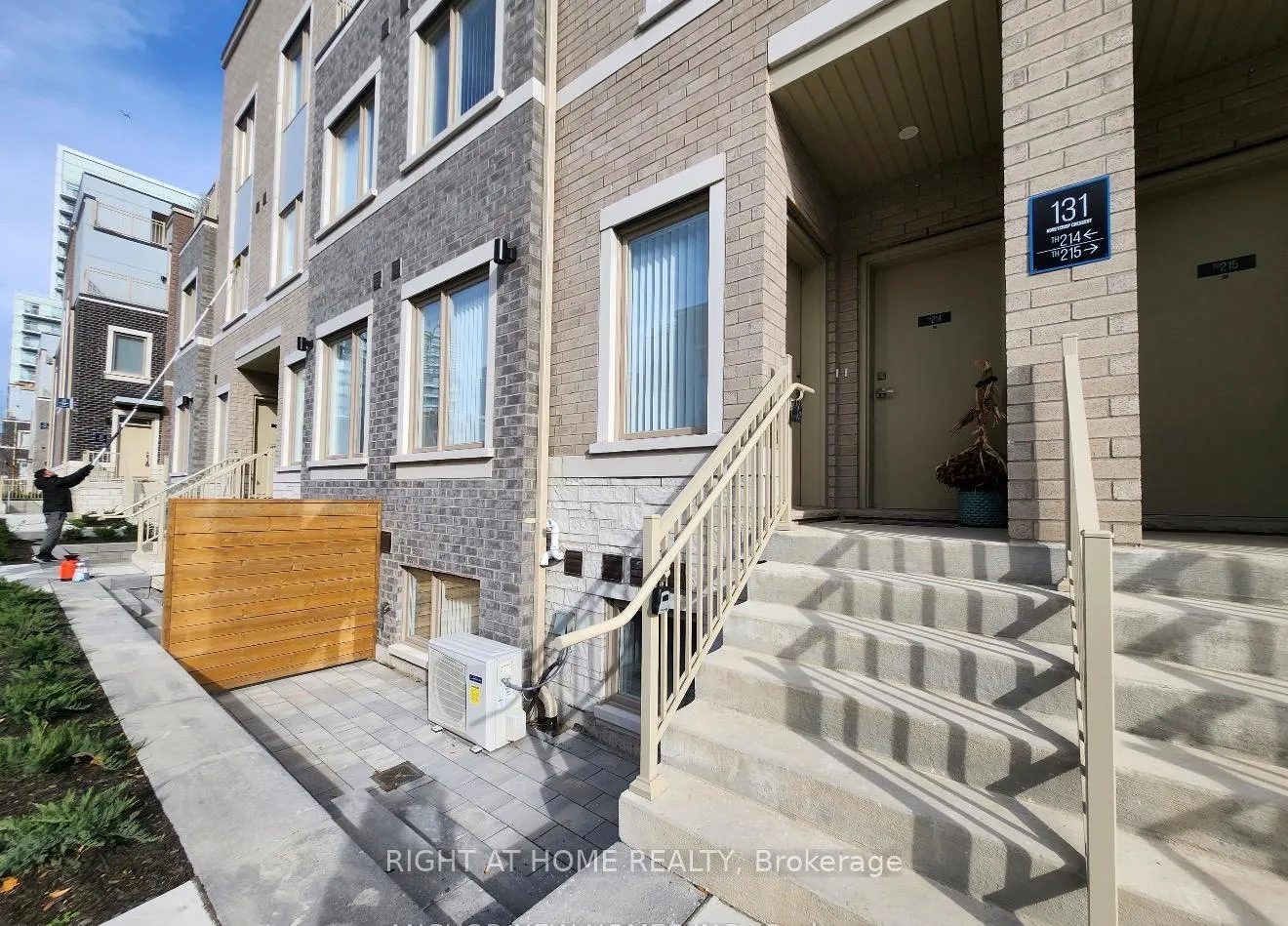 Front of Unit TH213, 131 Honeycrisp Crescent