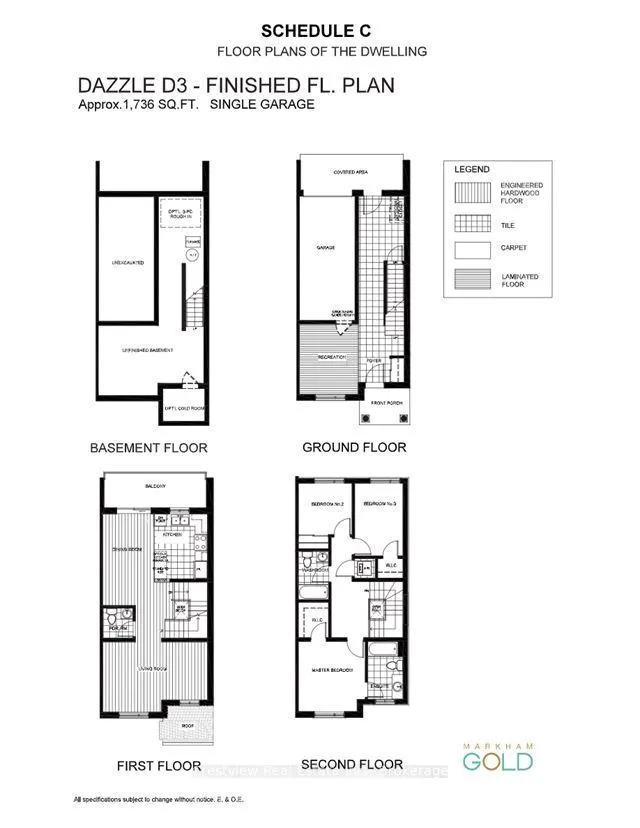 Photo 28 of 81 Massachusetts Lane, Markham, Wismer — HOMEH