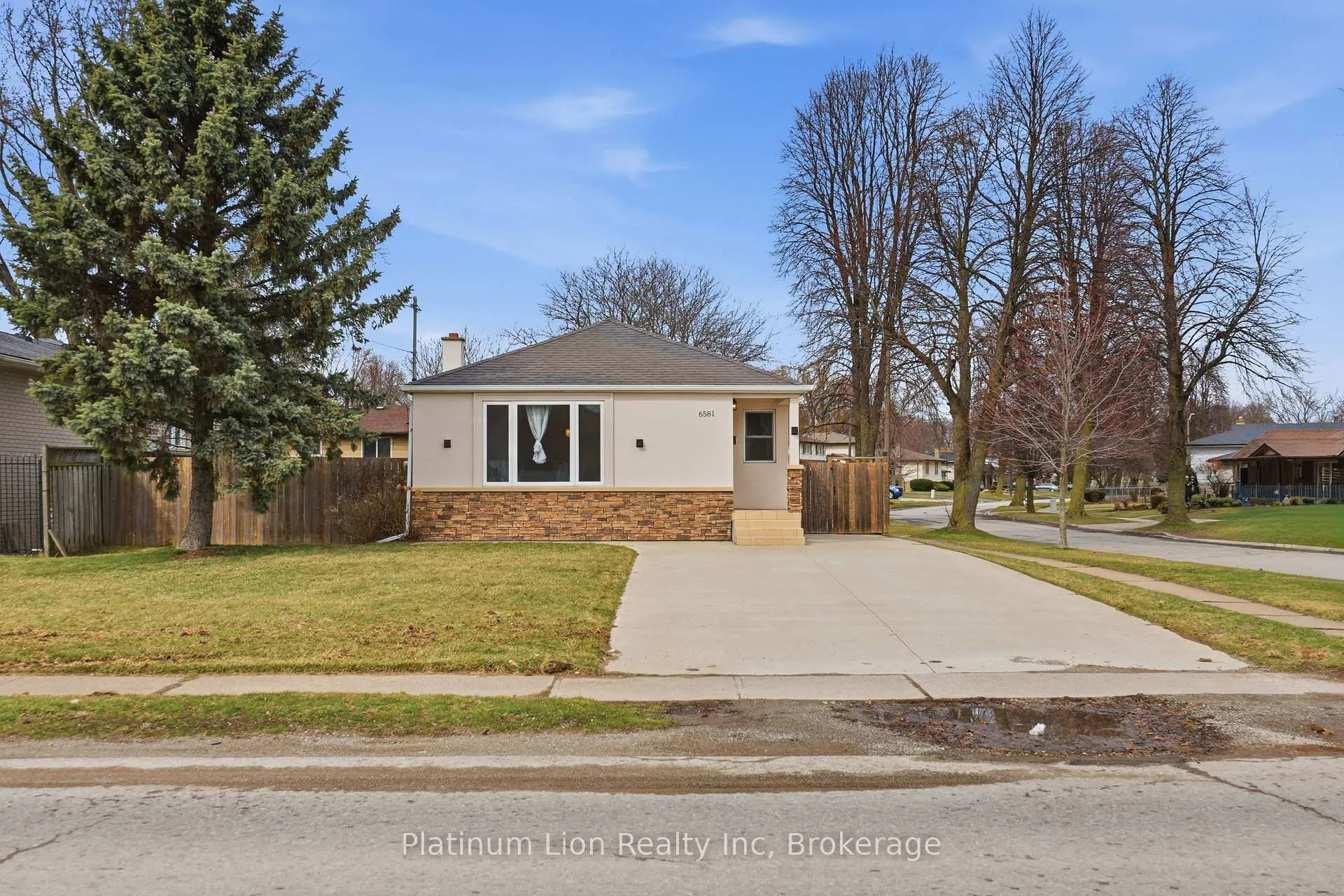 Front of 6581 Riall Street