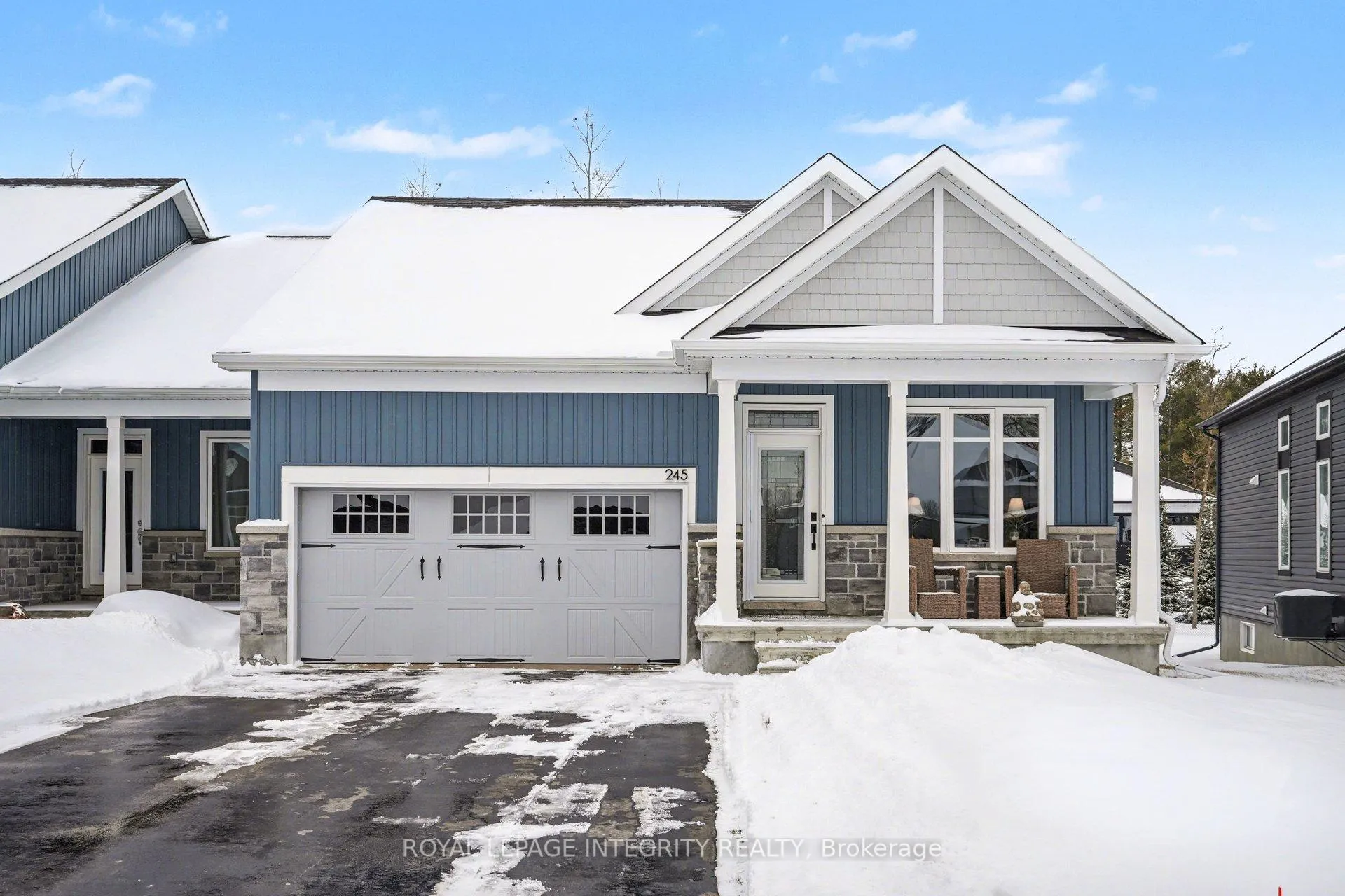 Front of 245 Blackhorse Drive