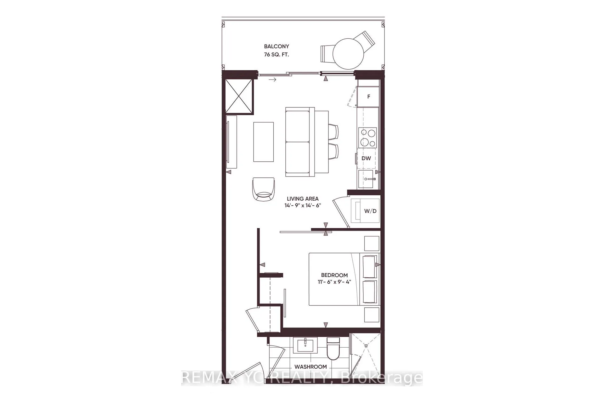 Photo 21 of Unit 804, 425 Front Street E, Toronto, Waterfront Communities — HOMEH