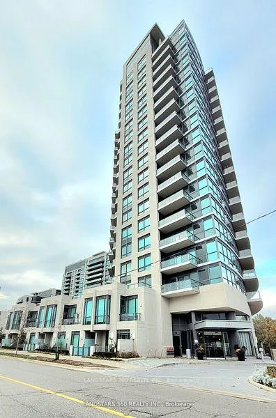 Front of Unit 1611, 160 Vanderhoof Avenue