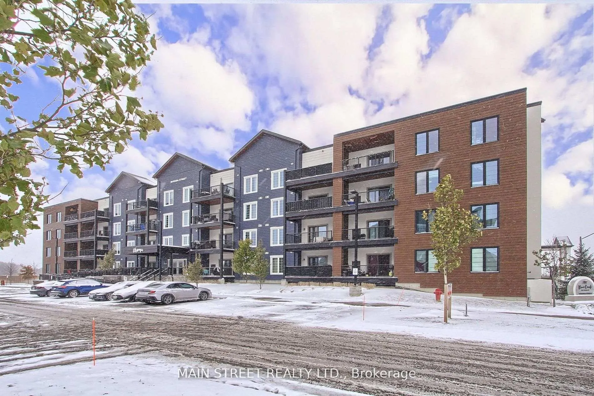Front of Unit 402, 20 Koda Street
