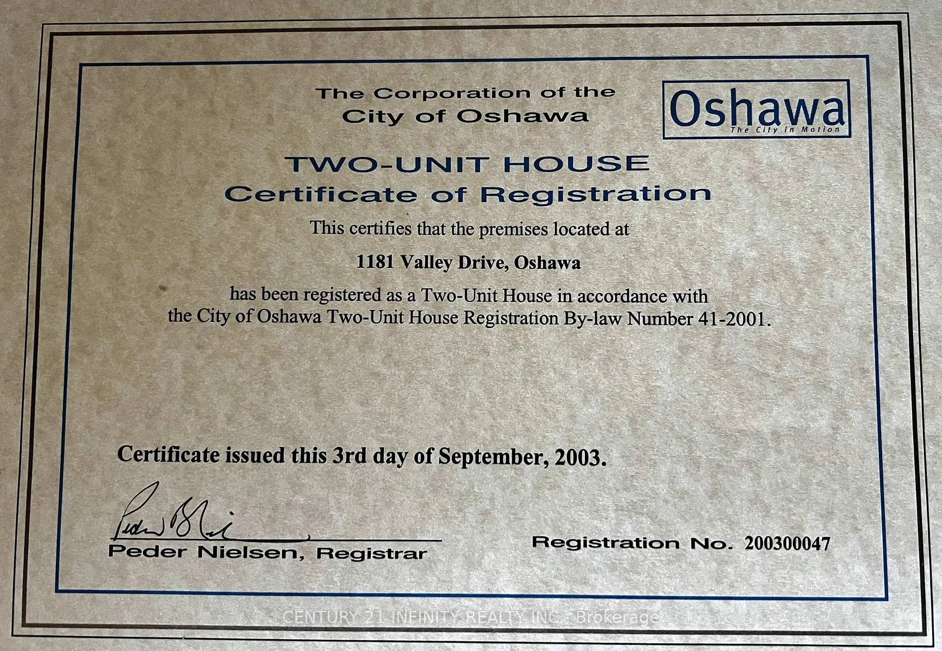 Photo 3 of 1181 Valley Drive, Oshawa, Lakeview — HOMEH