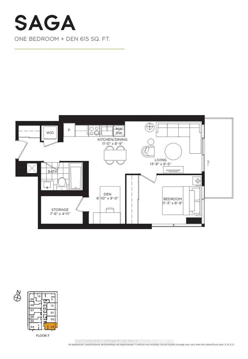 Photo 1 of Unit 703, 18 Maitland Terrace, Toronto, Church-Yonge Corridor — HOMEH