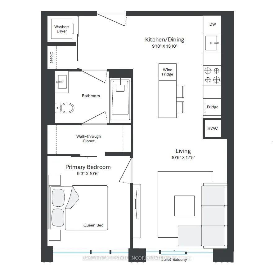 Photo 14 of Unit 329, 432 Cherry Street, Toronto, Waterfront Communities — HOMEH