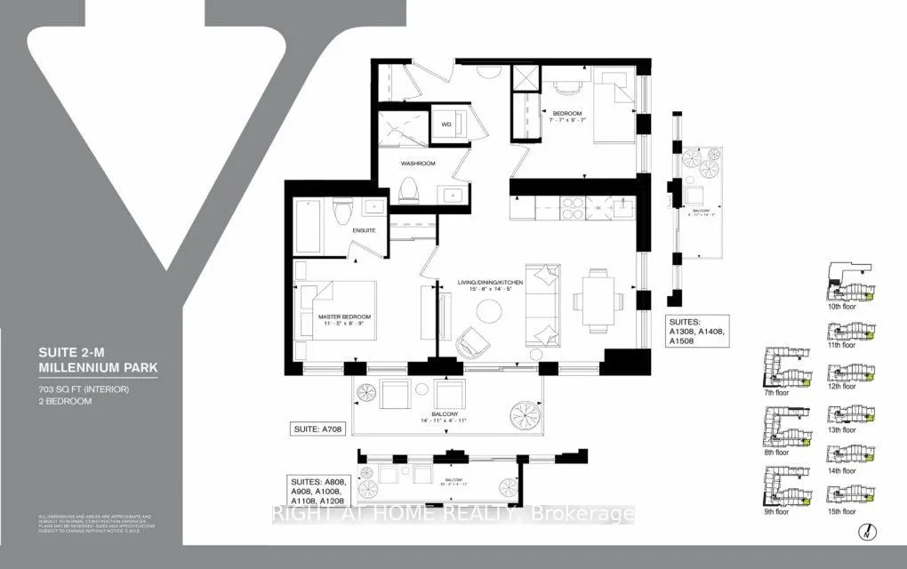Photo 15 of Unit 1508, 10 Rouge Valley W, Markham, German Mills — HOMEH