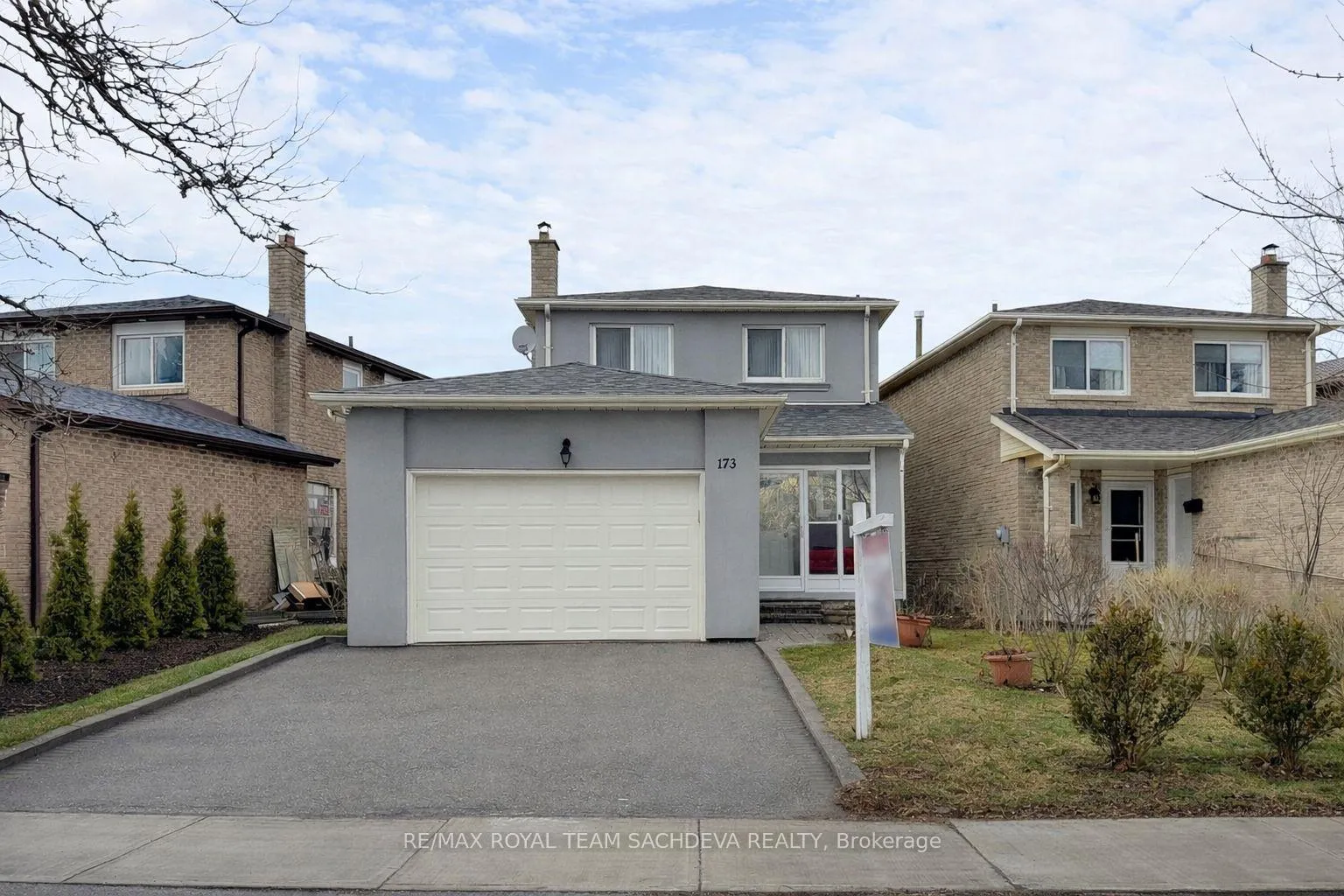 Front of 173 Dean Park Road
