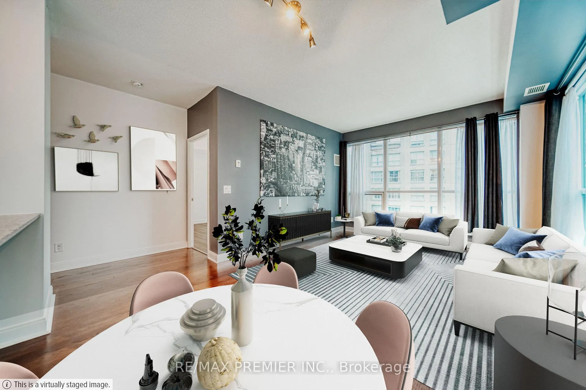 Photo 9 of Unit 1404, 1 Scott Street, Toronto, Waterfront Communities — HOMEH