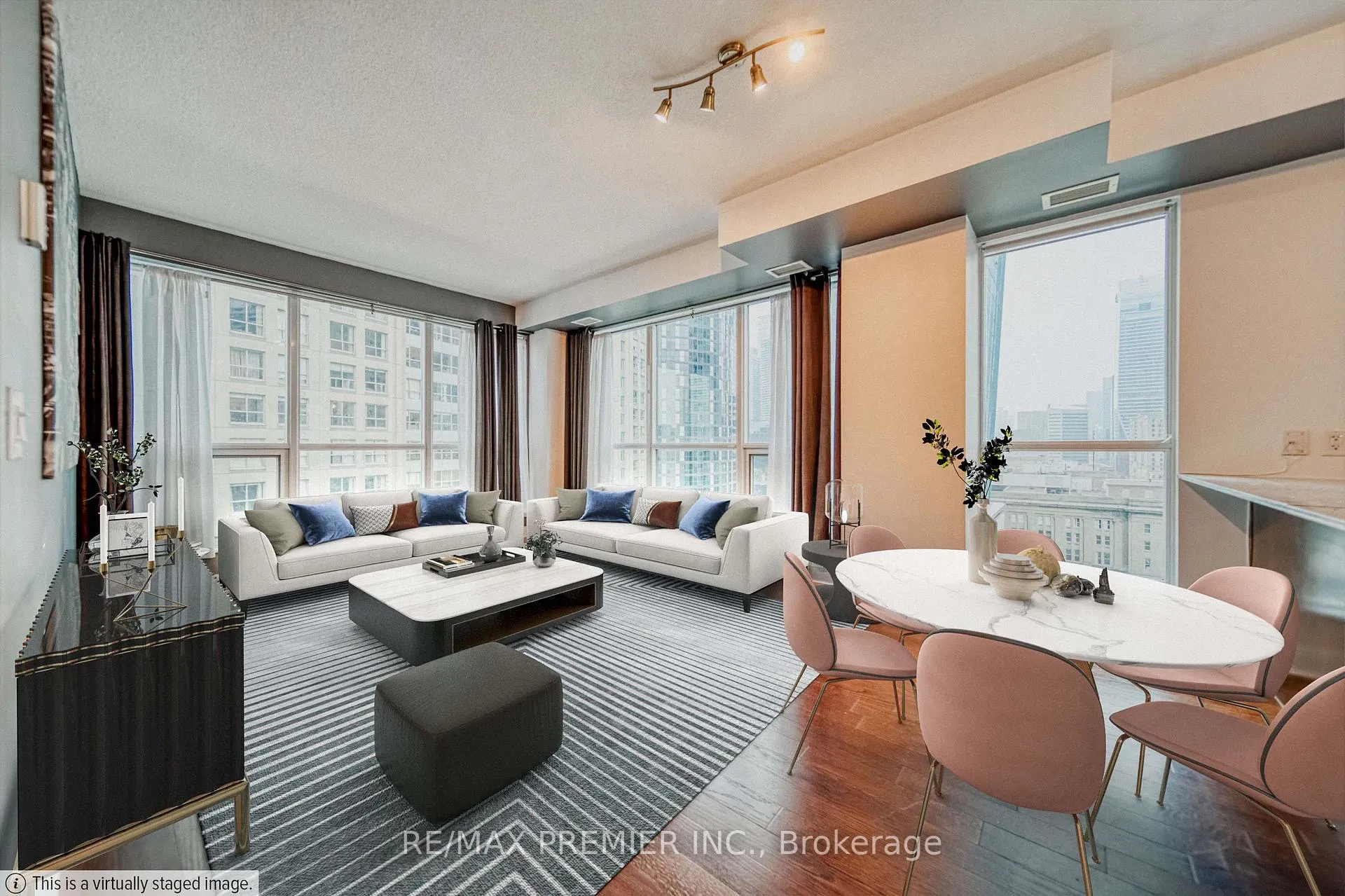 Photo 11 of Unit 1404, 1 Scott Street, Toronto, Waterfront Communities — HOMEH