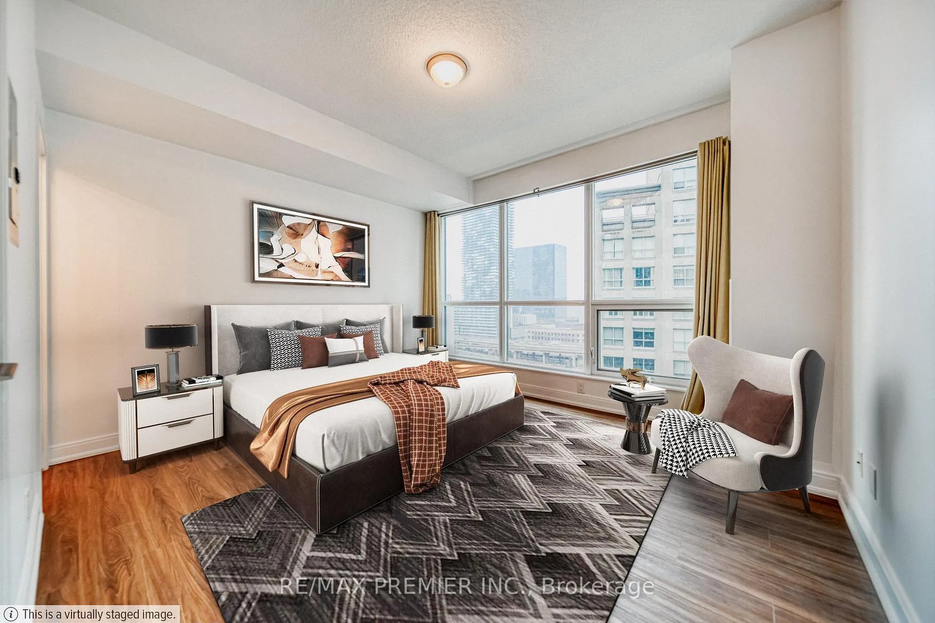 Photo 20 of Unit 1404, 1 Scott Street, Toronto, Waterfront Communities — HOMEH