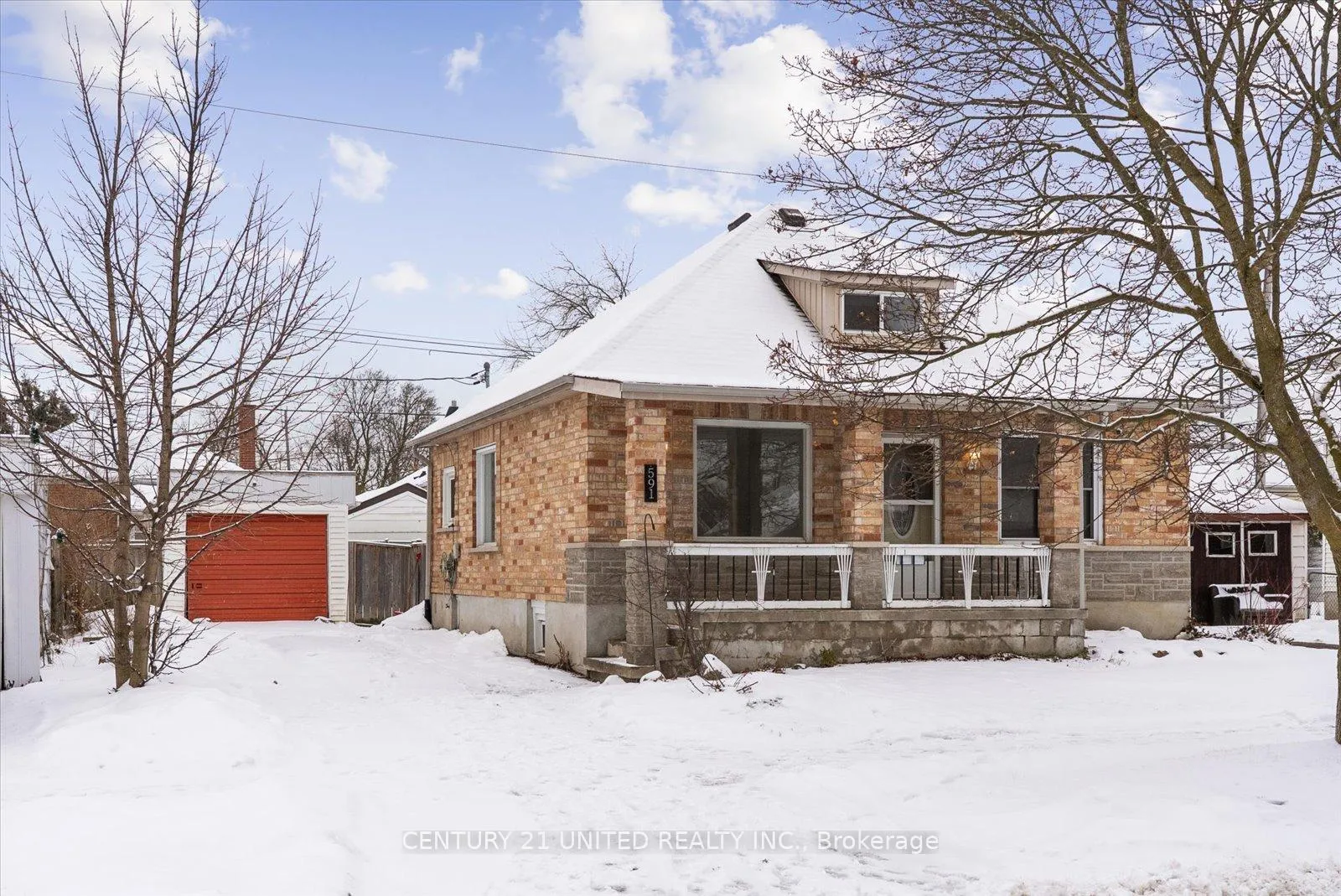 Front of 591 Mccannan Avenue