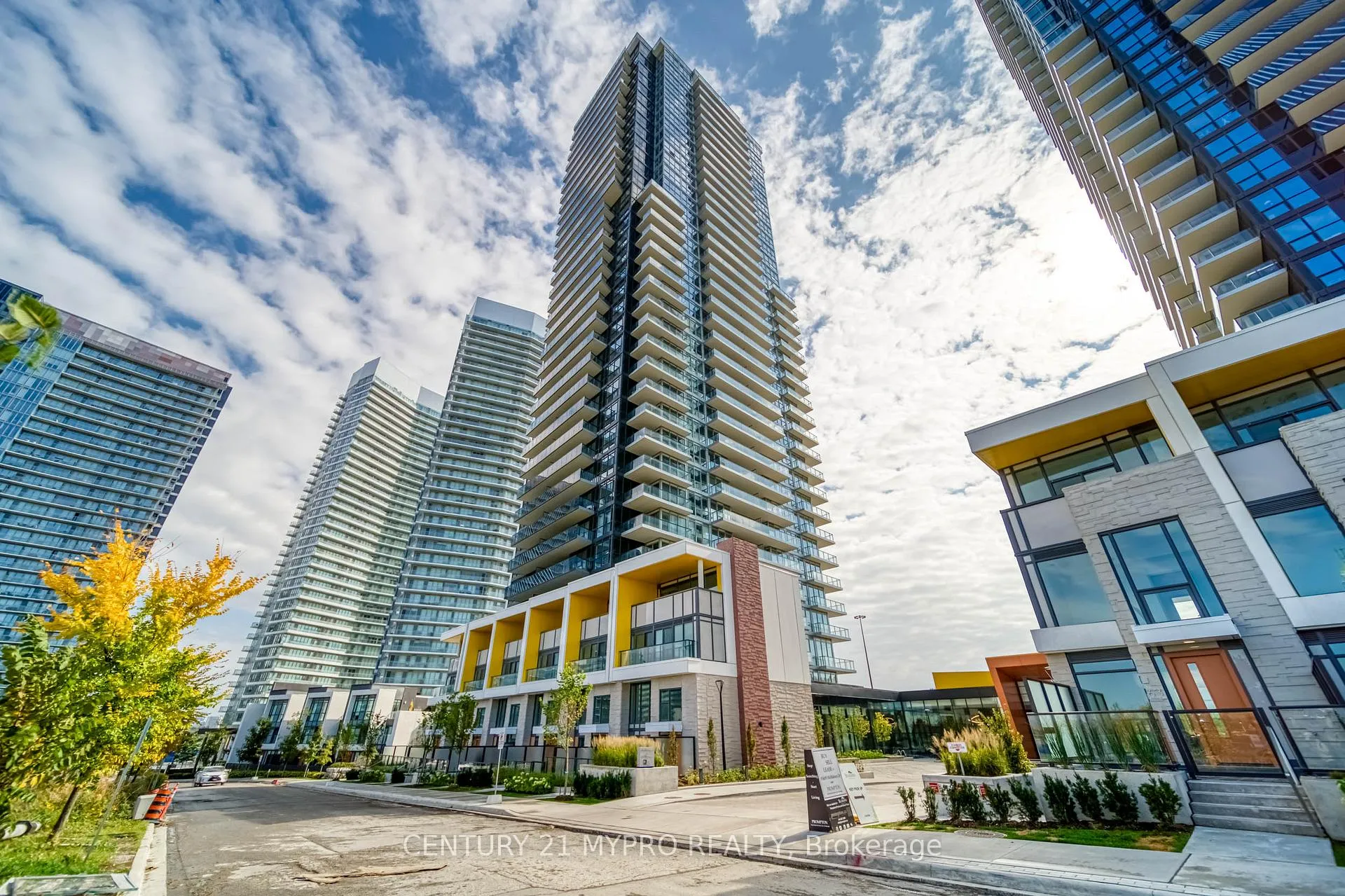 Front of Unit 3907, 95 McMahon Drive
