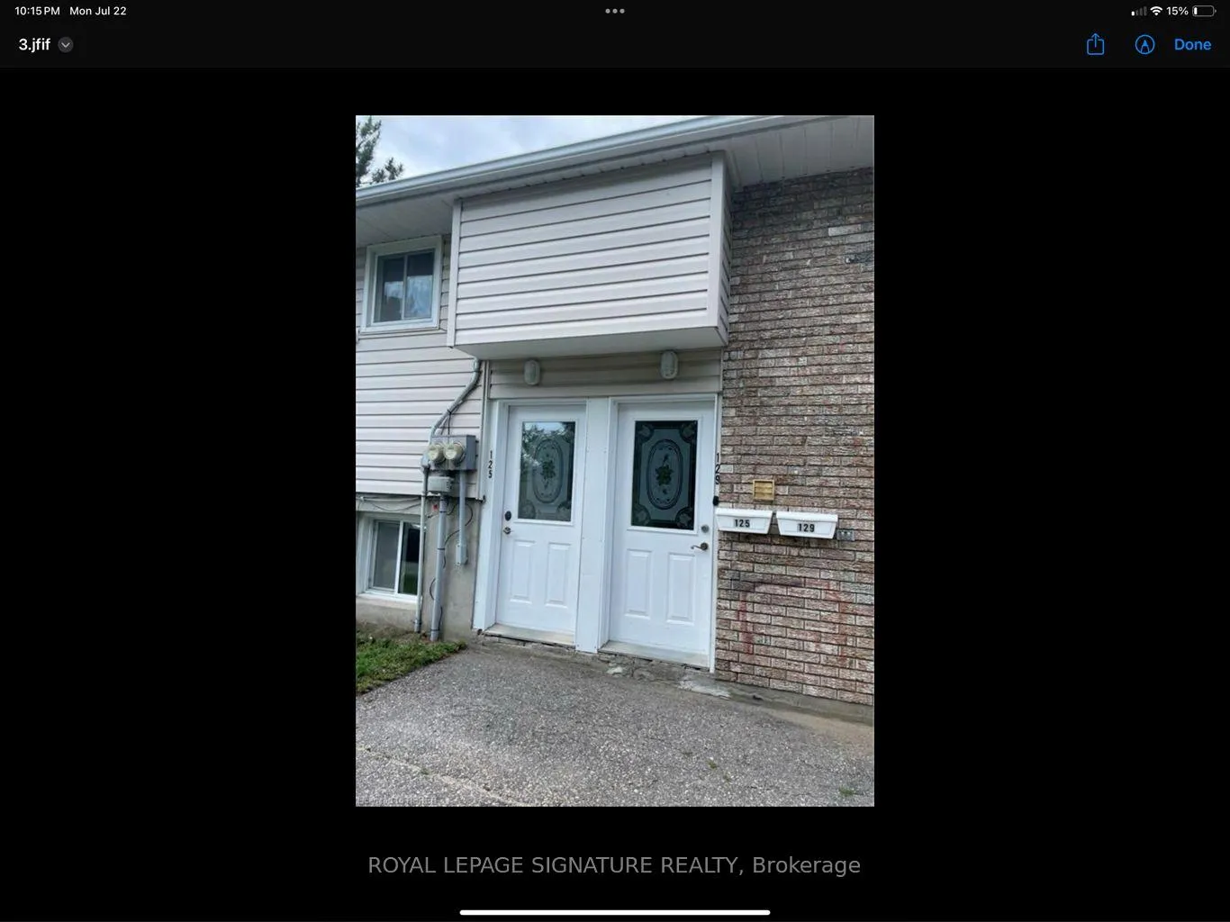 Photo 3 of Unit Lower, 125 Lindsay Street, North Bay, Widdifield — HOMEH