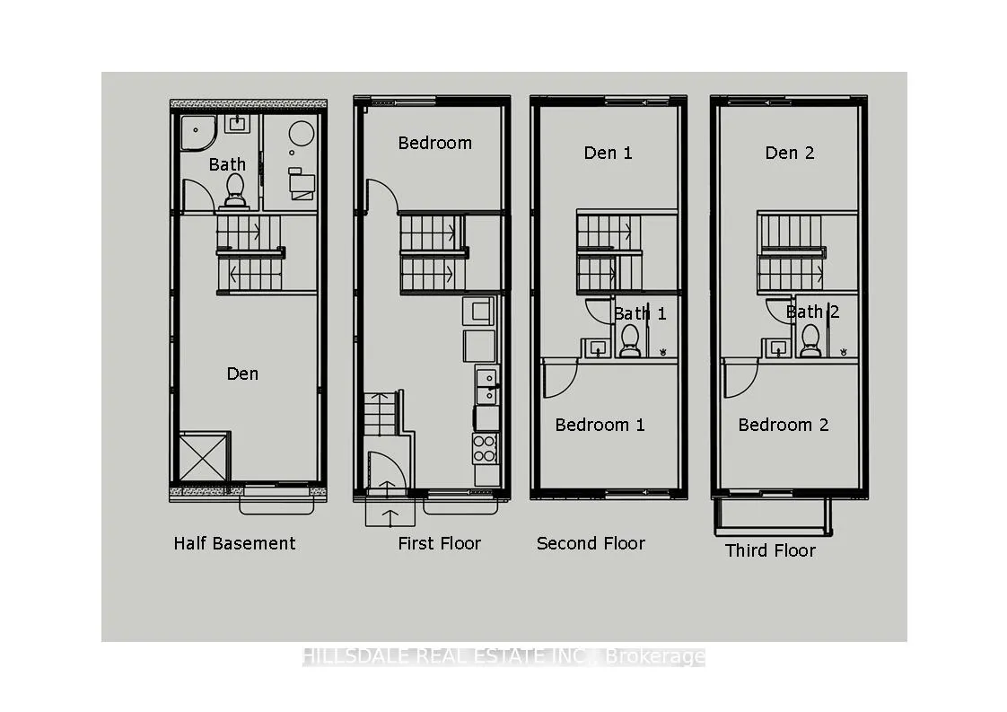 Photo 3 of Unit TH 5/BR #1, 18 Hickory Street, Waterloo — HOMEH