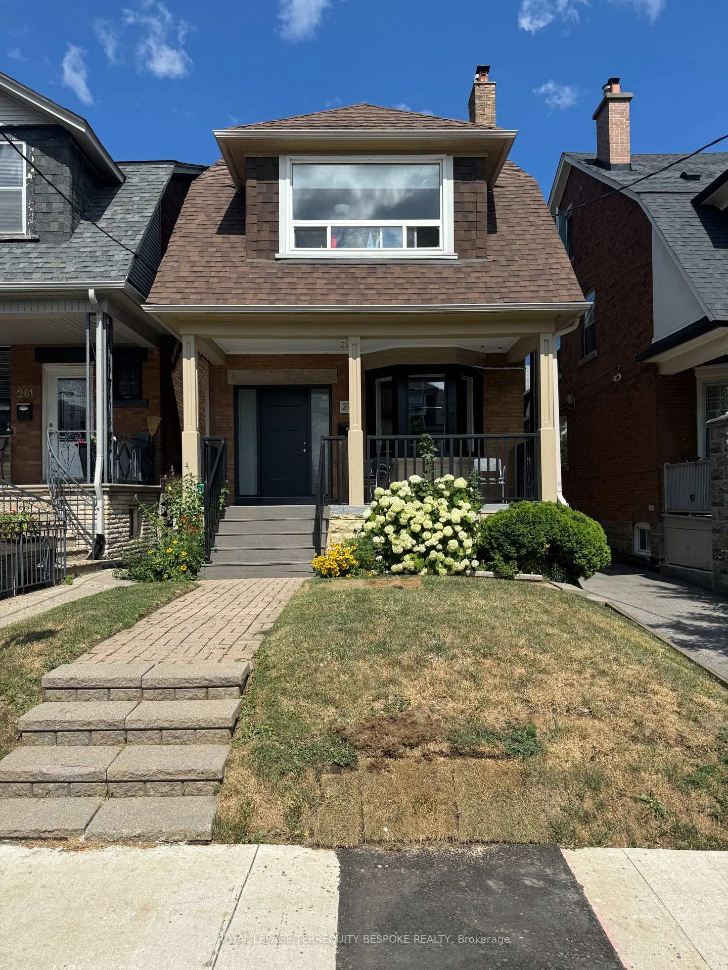 Front of Unit #1 lower, 279 Lauder Avenue