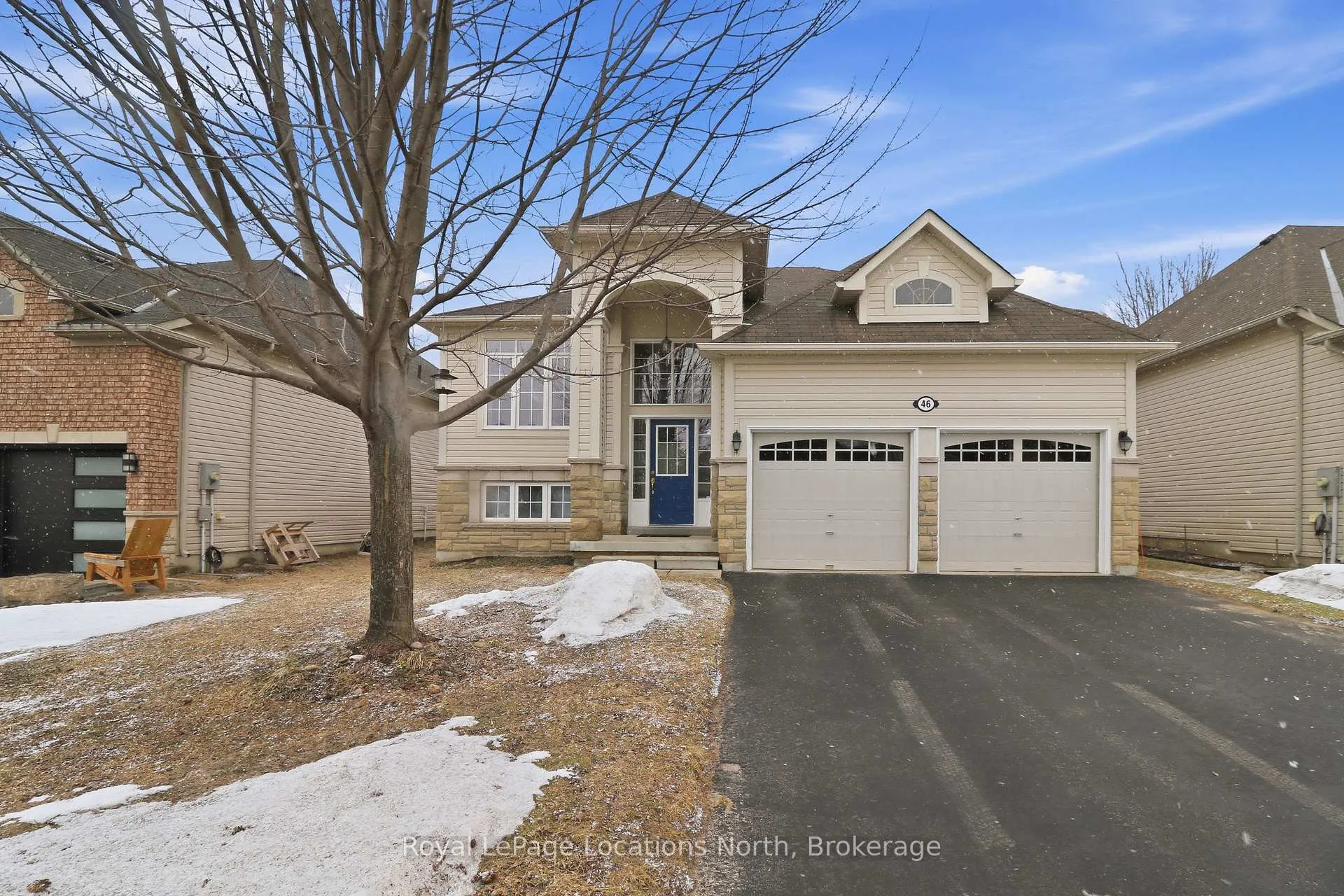 Front of 46 Princess Point Drive