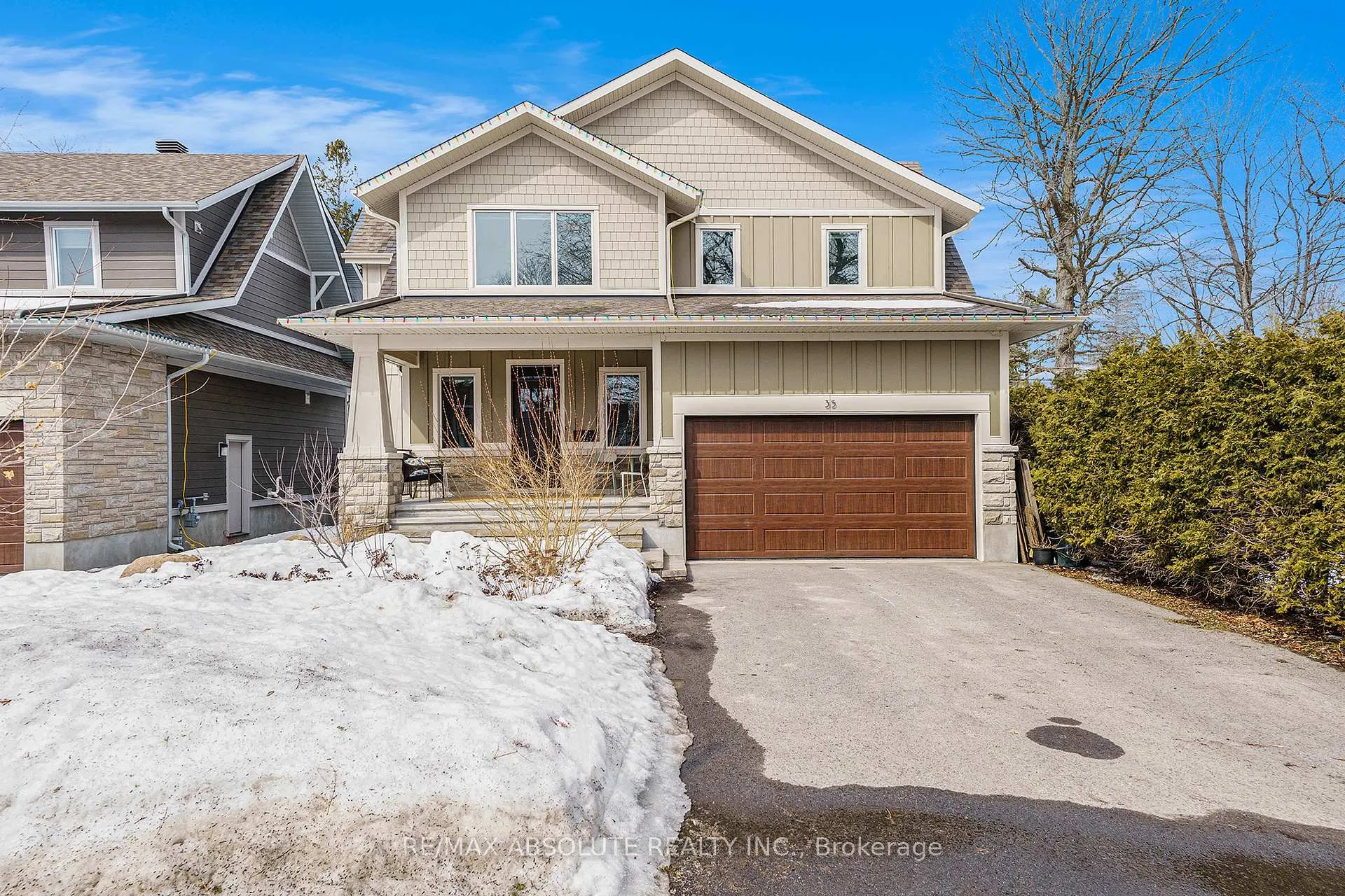 Front of 35 St Claire Avenue