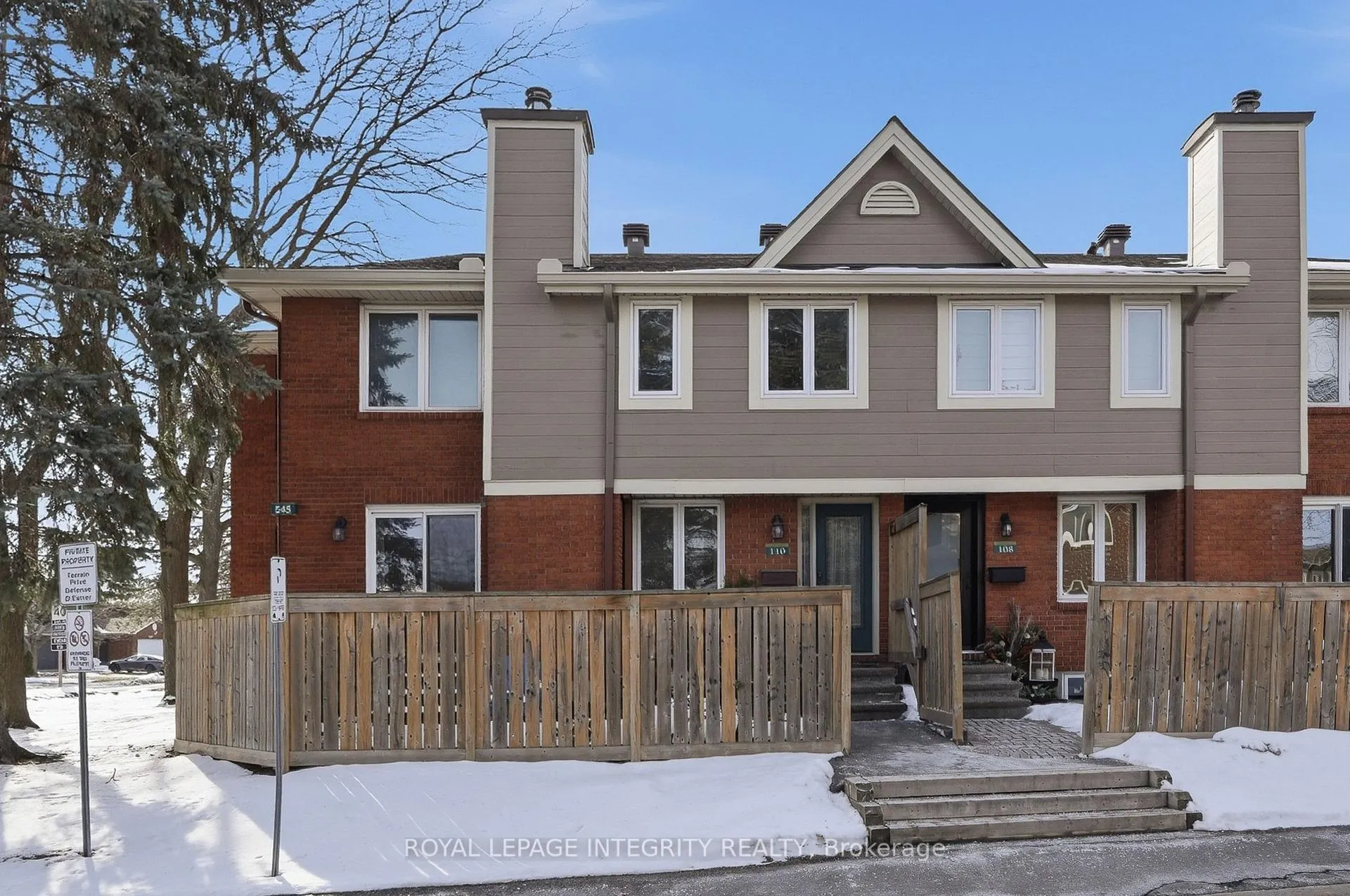 Front of Unit 110, 545 Canteval Terrace