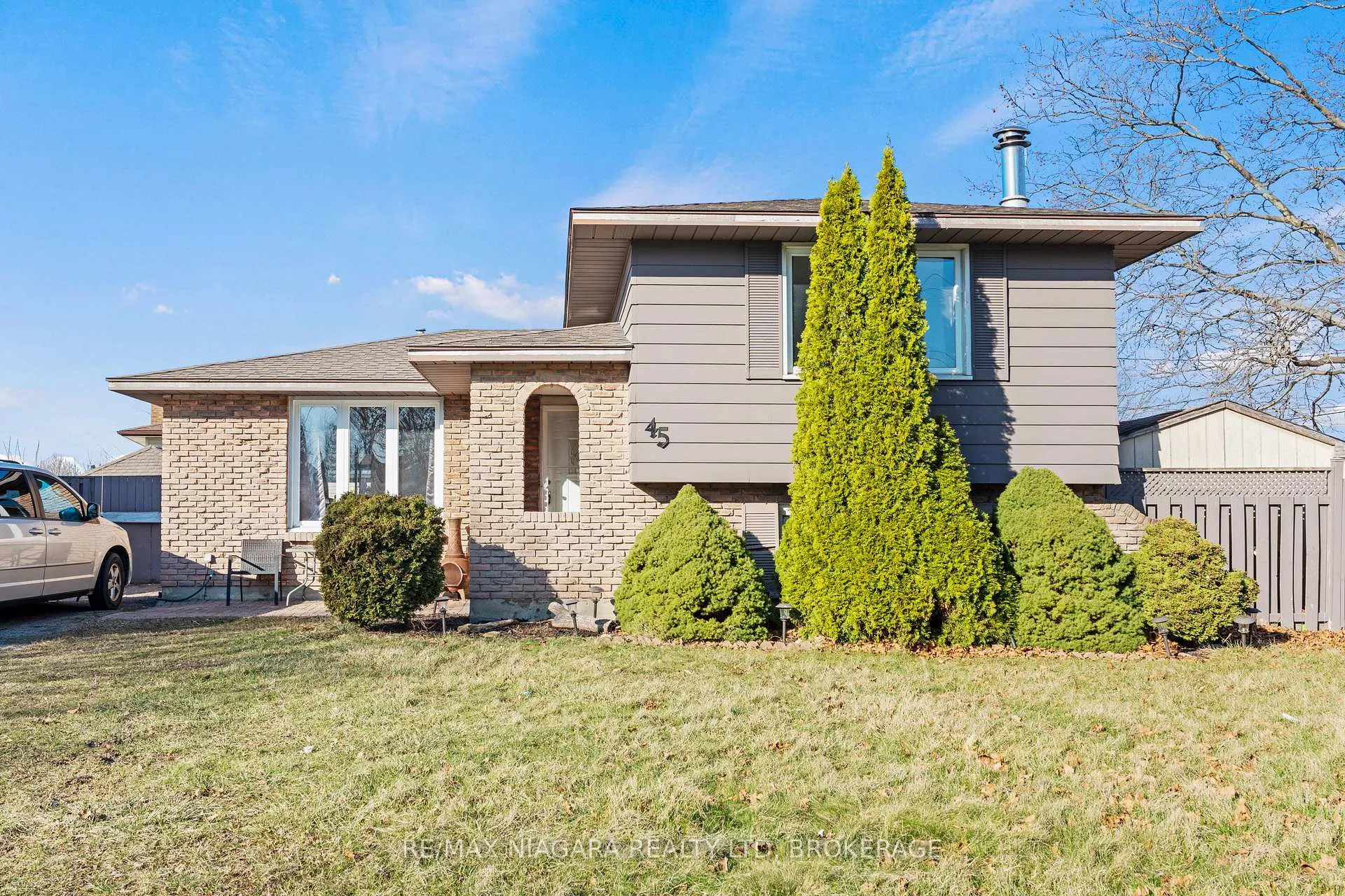 Front of 45 Sherman Drive