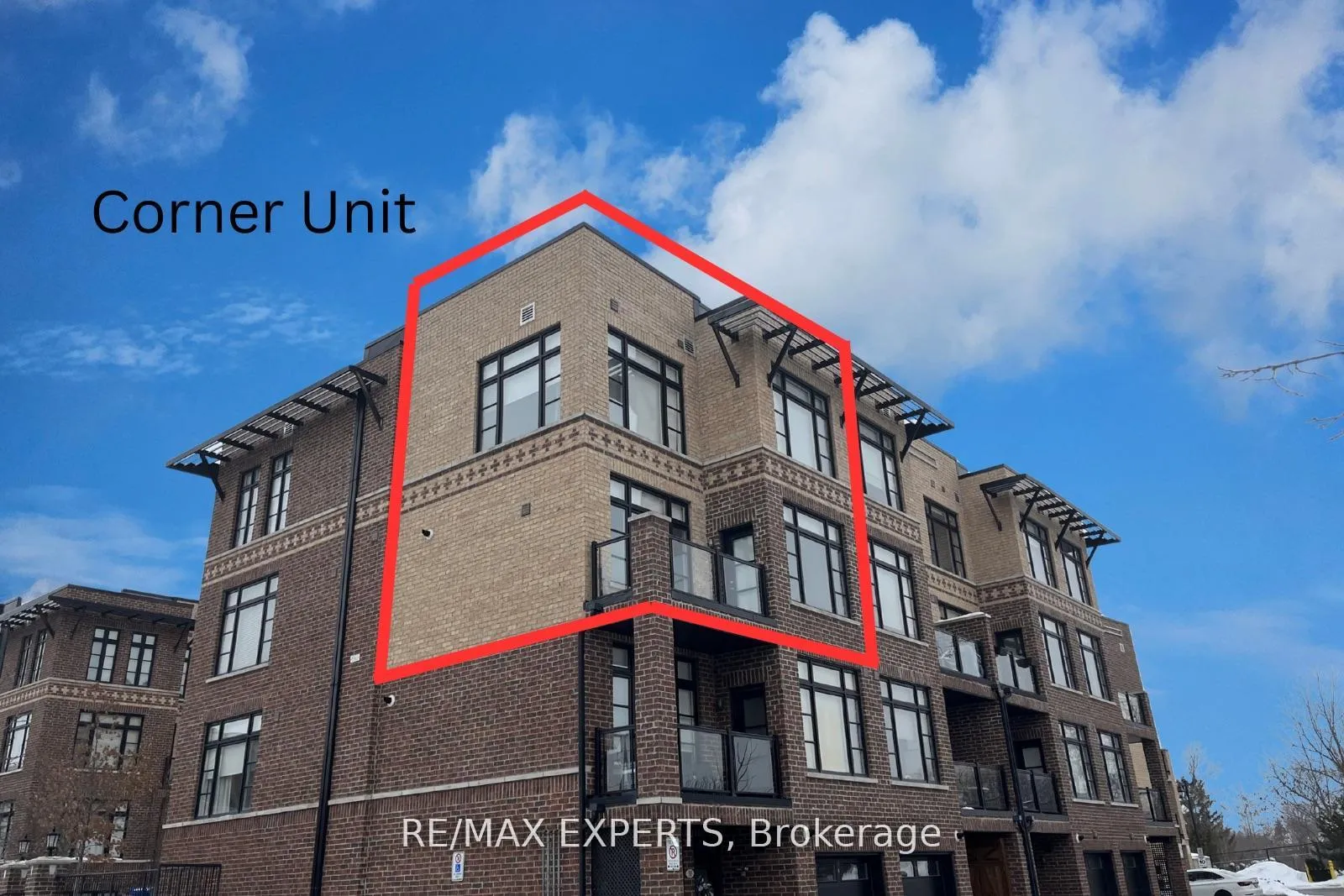 Front of Unit 40, 8167 Kipling Avenue