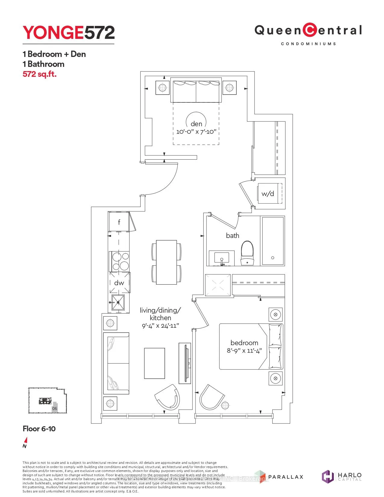 Photo 1 of Unit 1006, 100 Queen Street E, Toronto, Church-Yonge Corridor — HOMEH