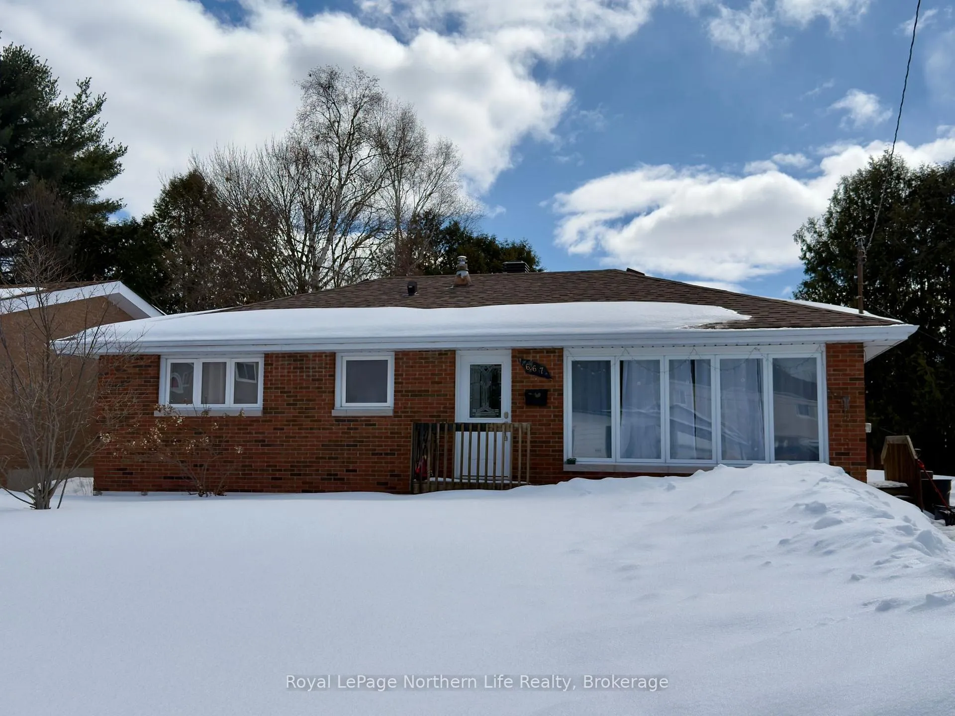 Front of 667 Montrose Avenue