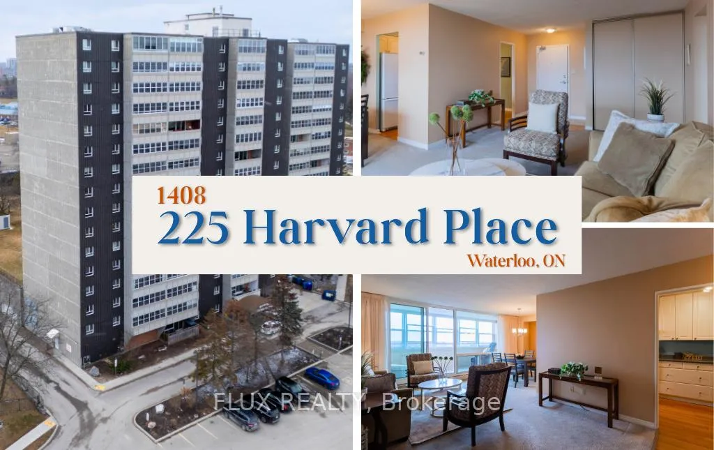 Photo 1 of Unit 1408, 225 Harvard Place, Waterloo — HOMEH