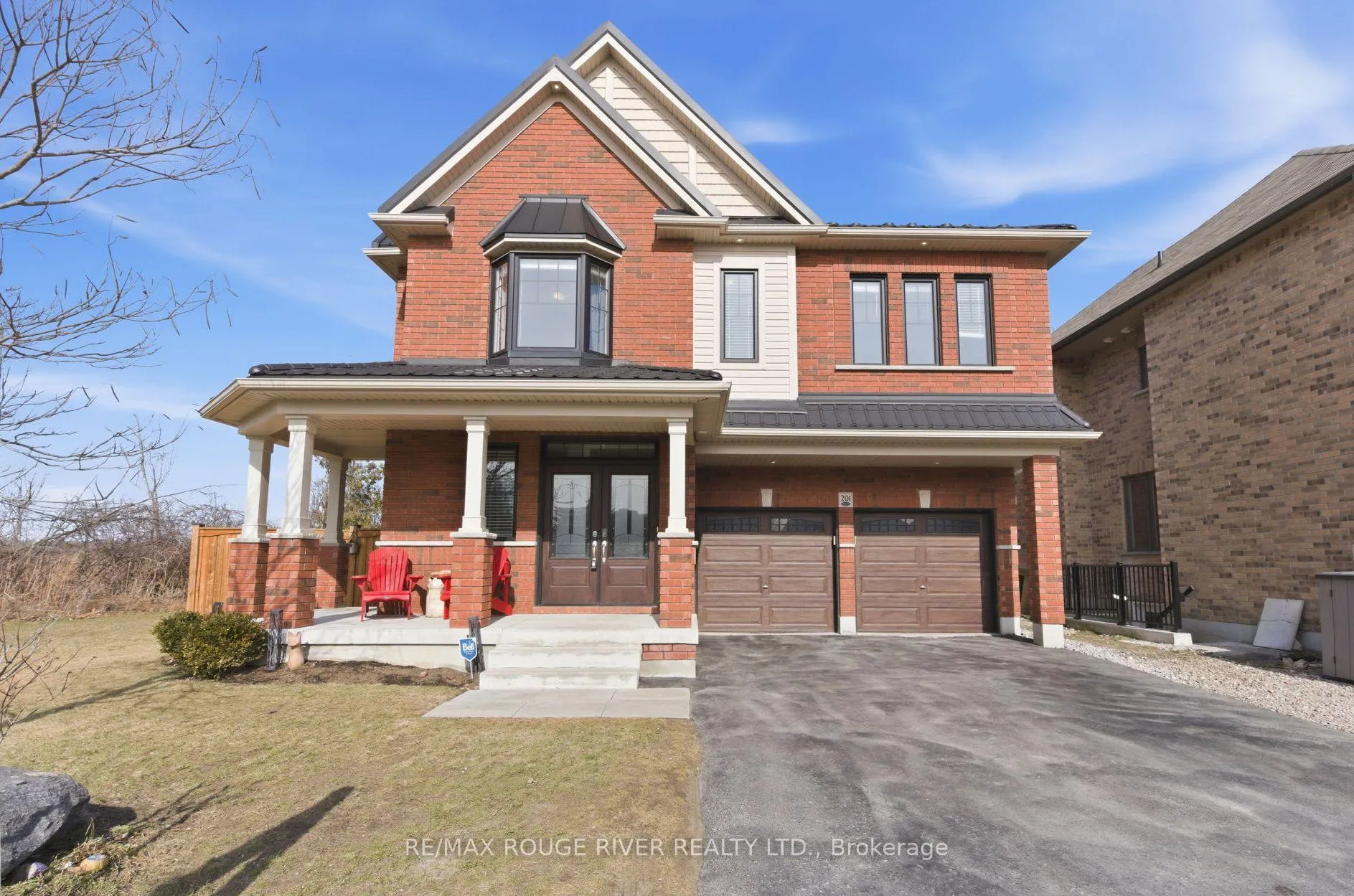 Front of 201 Varcoe Road