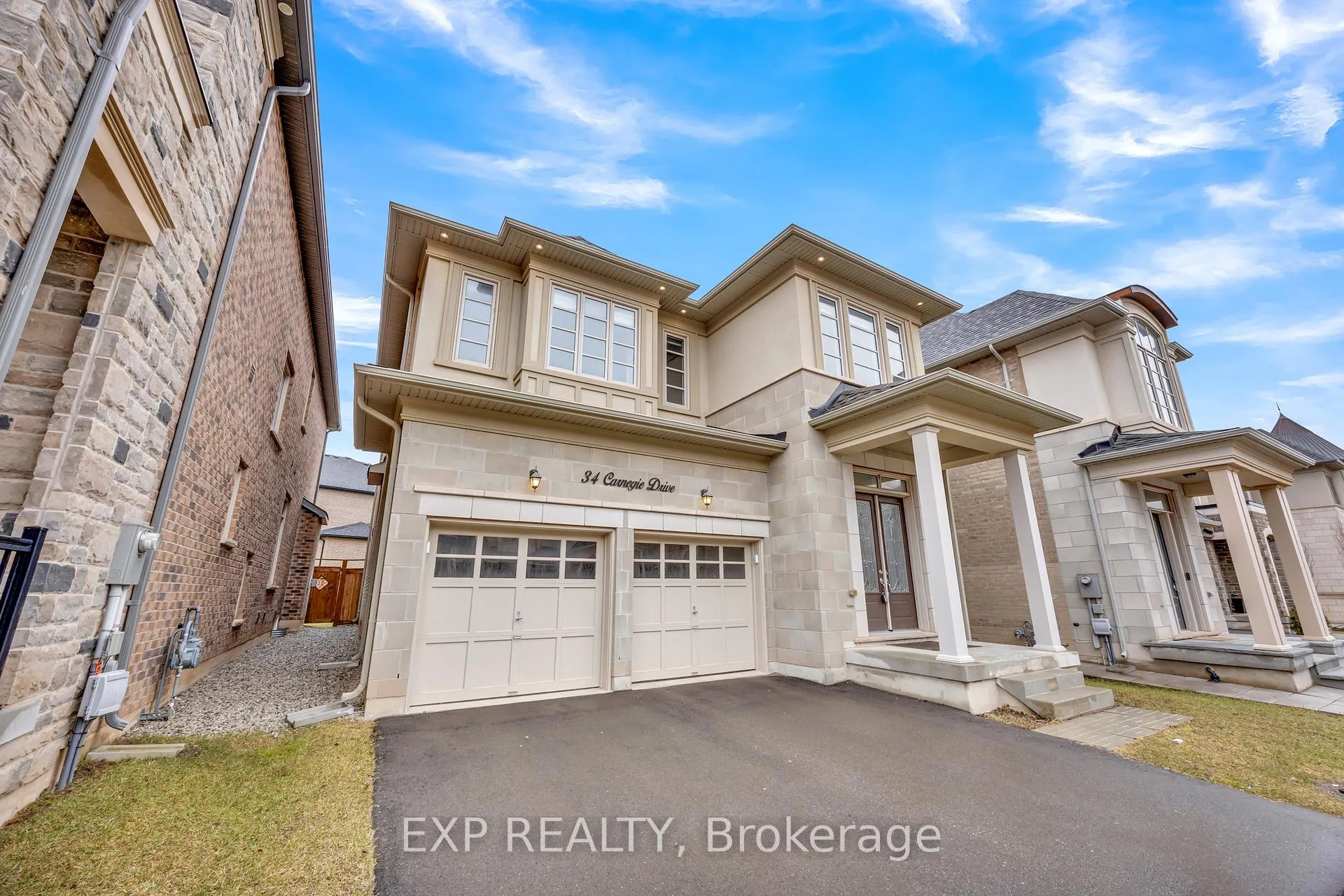 Front of 34 Carnegie Drive