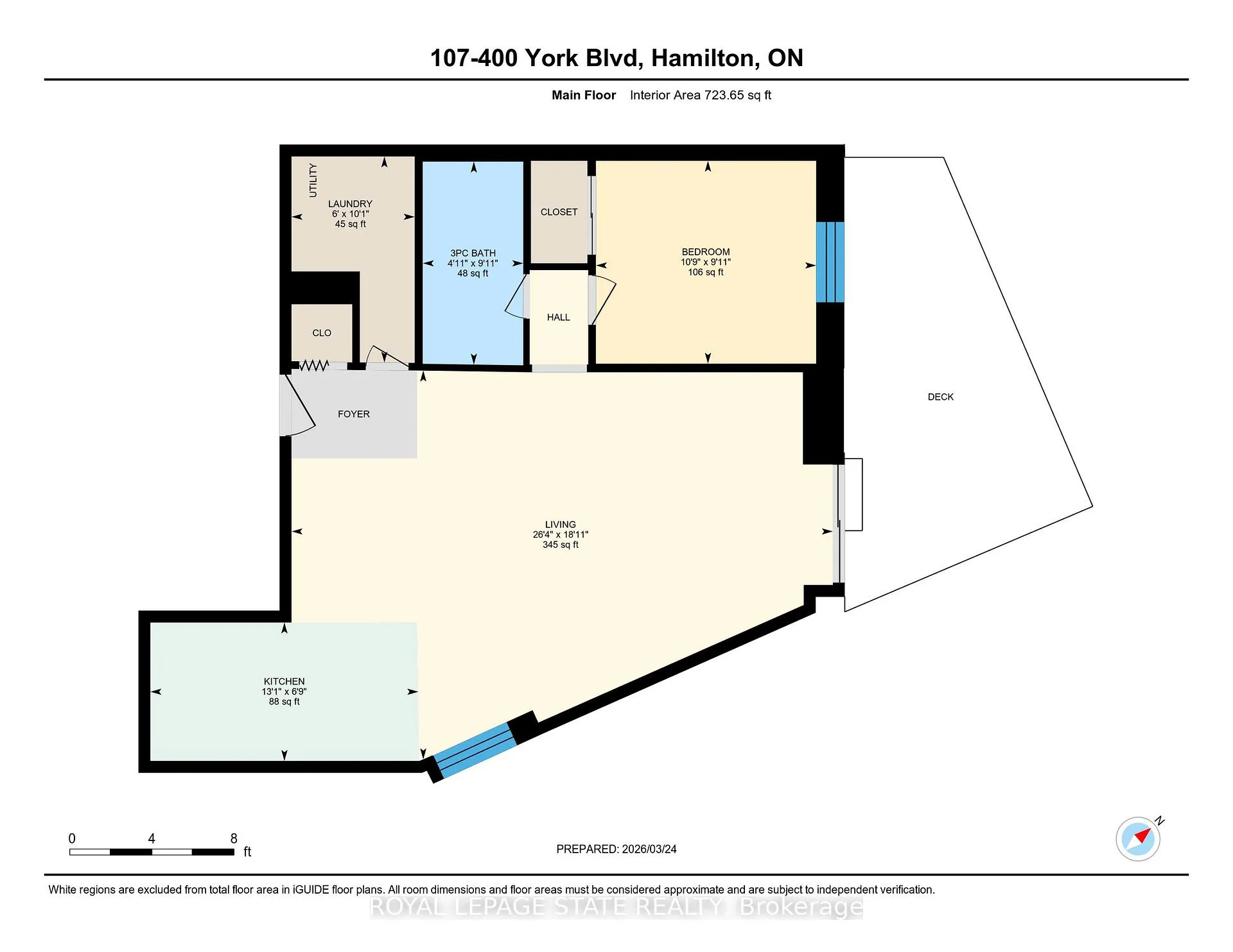Photo 18 of Unit 107, 400 York Boulevard, Hamilton, Strathcona — HOMEH