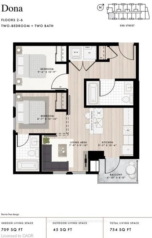Photo 2 of Unit 516, 312 Erb Street, Waterloo — HOMEH