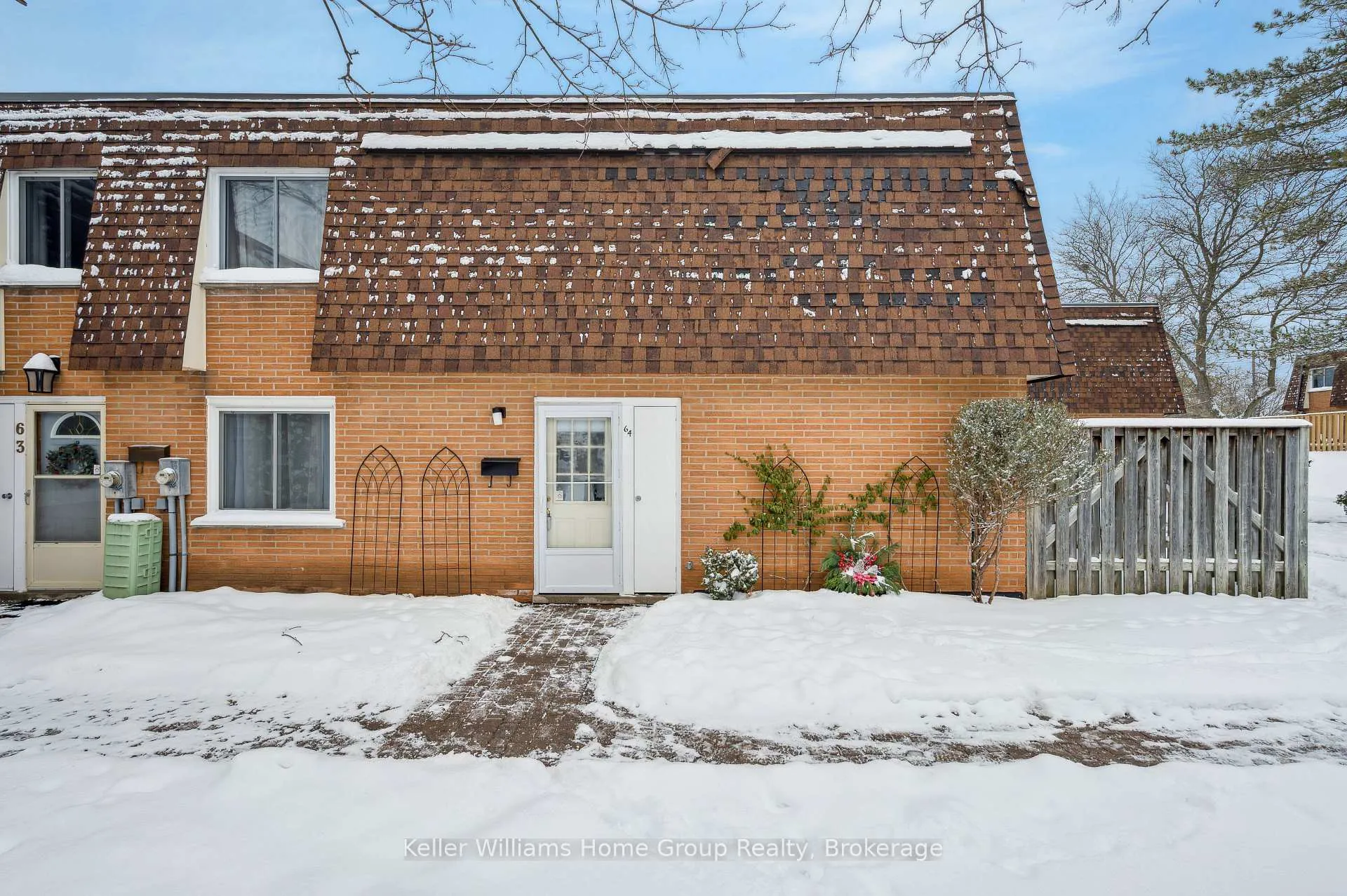 Front of Unit 64, 120 Country Club Drive