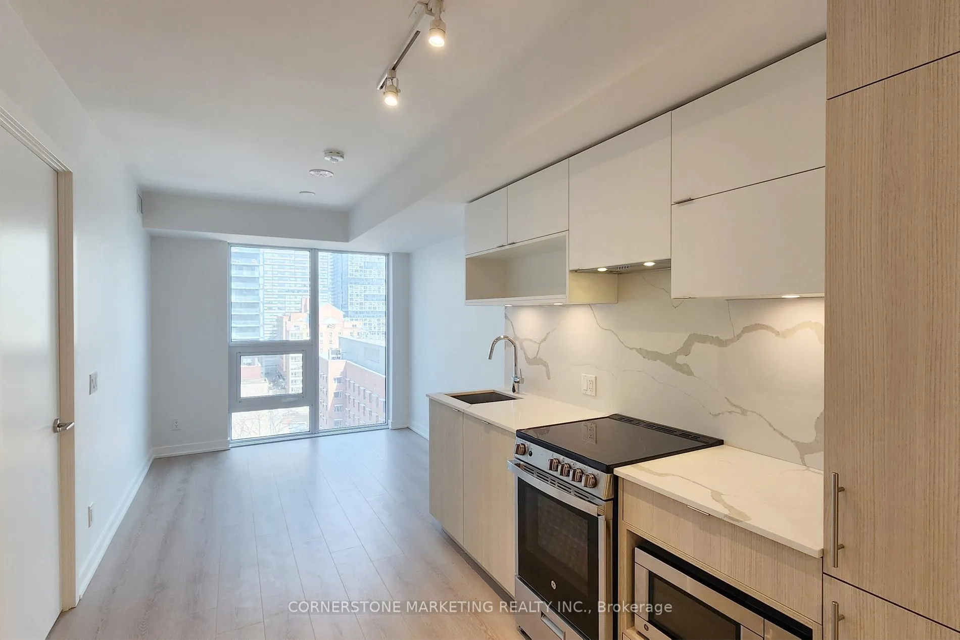 Front of Unit 1201, 100 Queen Street E