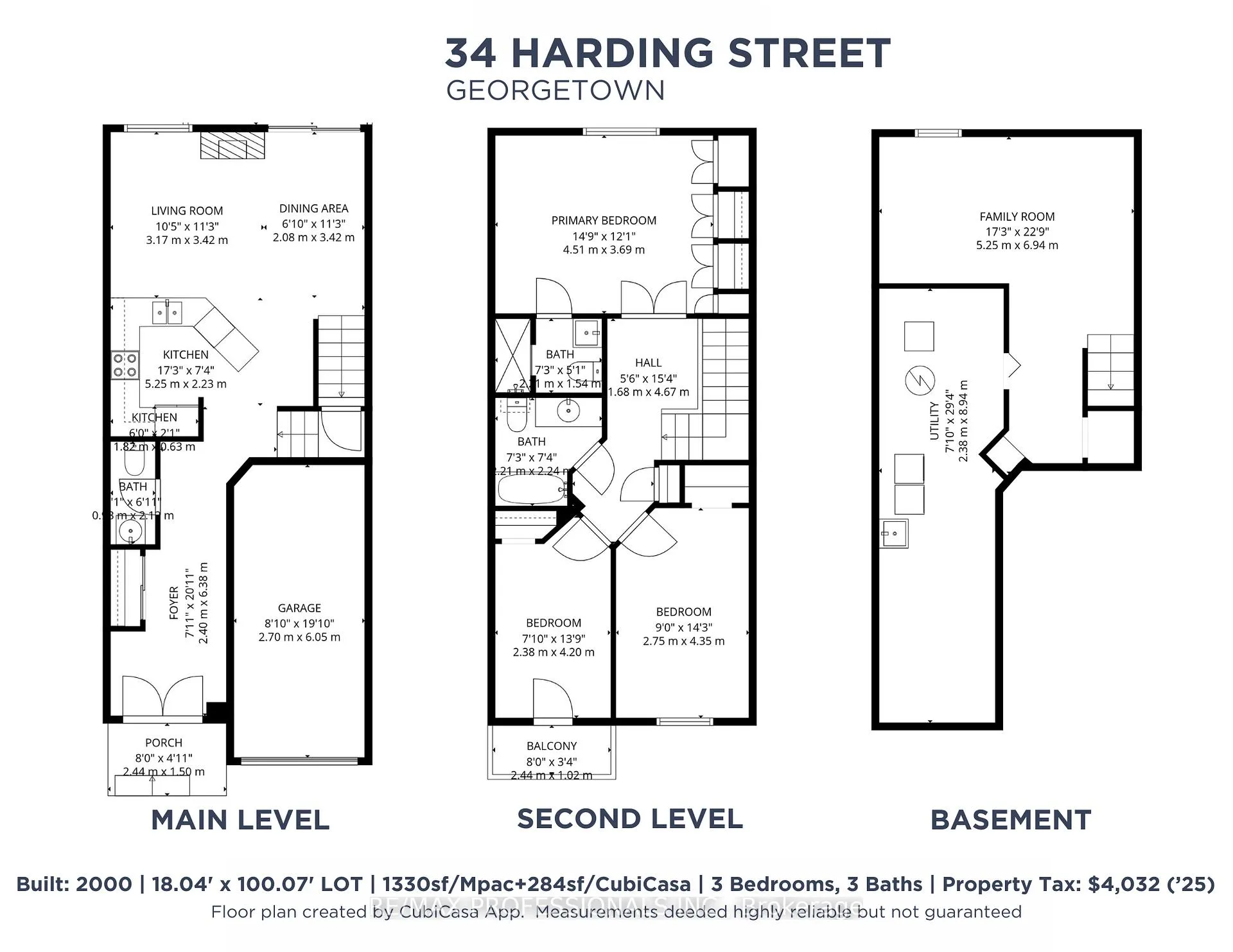 Photo 7 of 34 Harding Street, Halton Hills, Georgetown — HOMEH