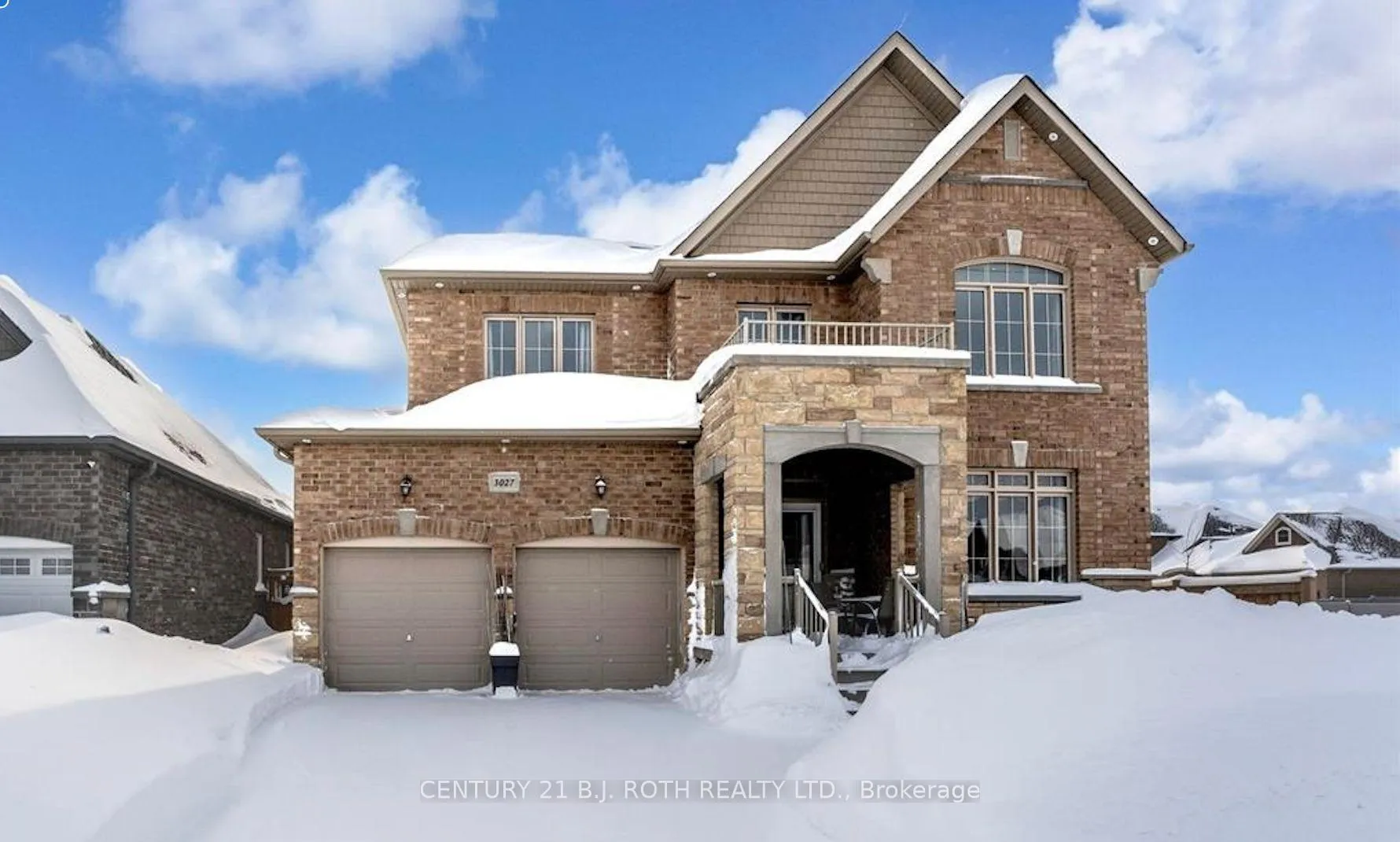 Front of 3027 Monarch Drive