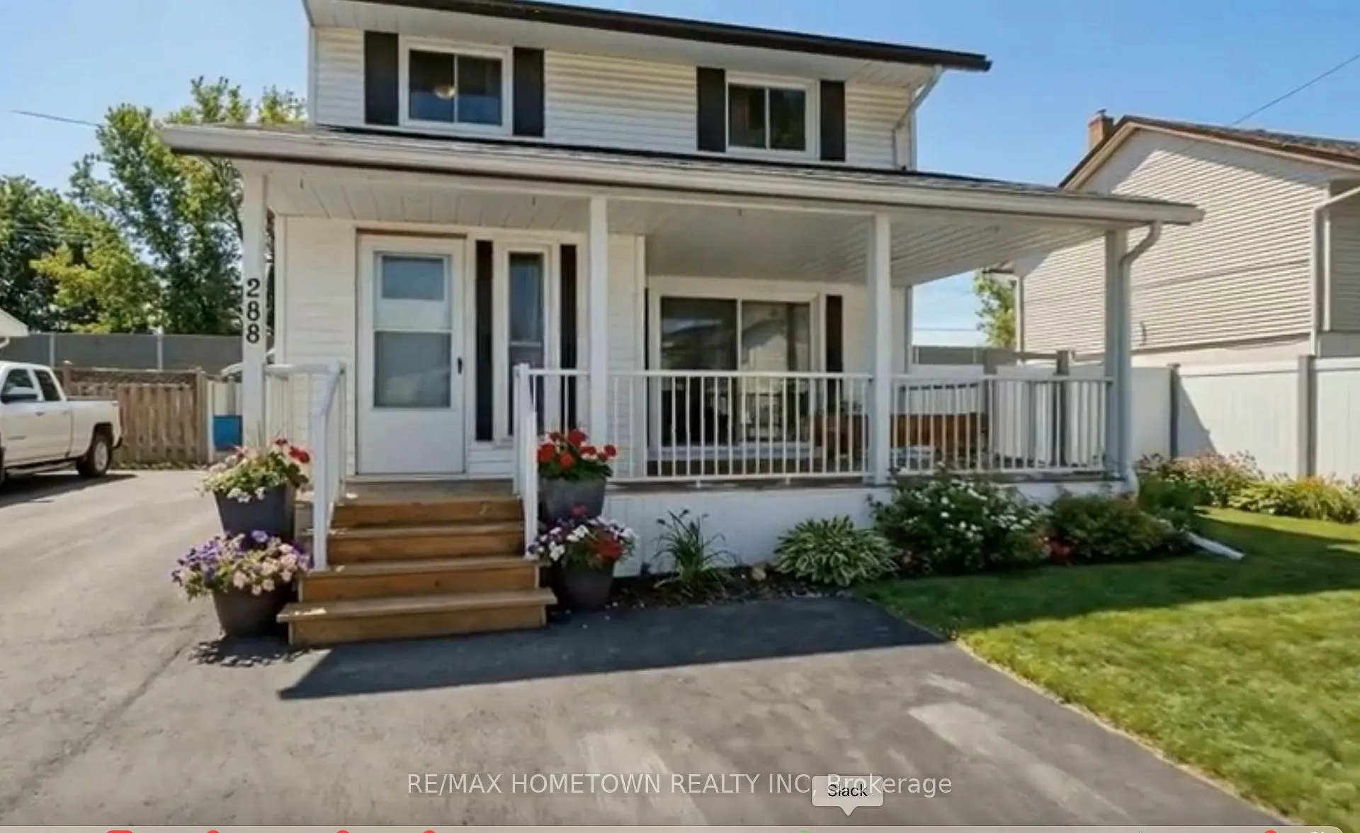 Front of 288 Victor Road