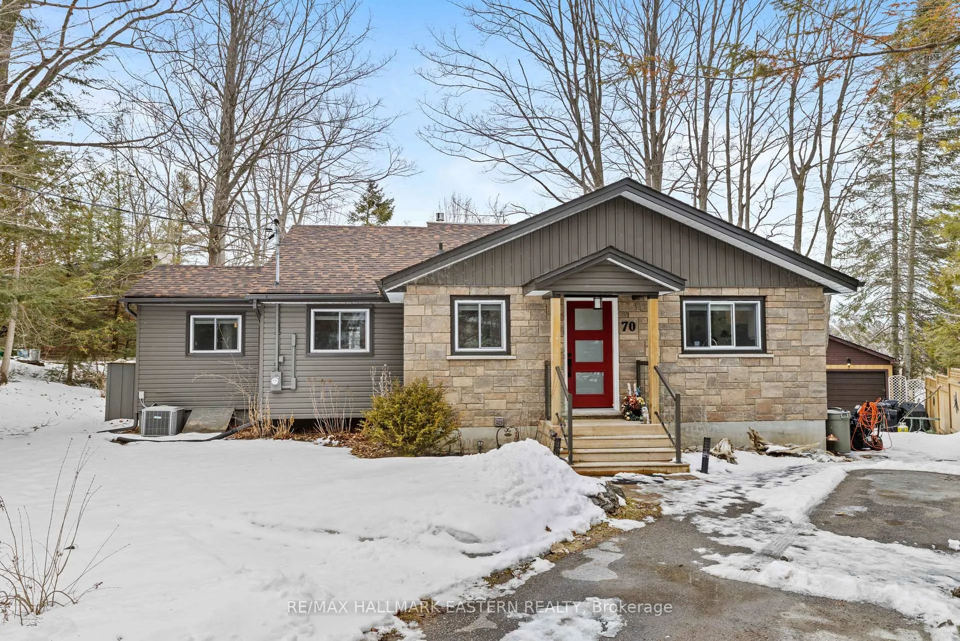 Front of 70 Birch Point Drive