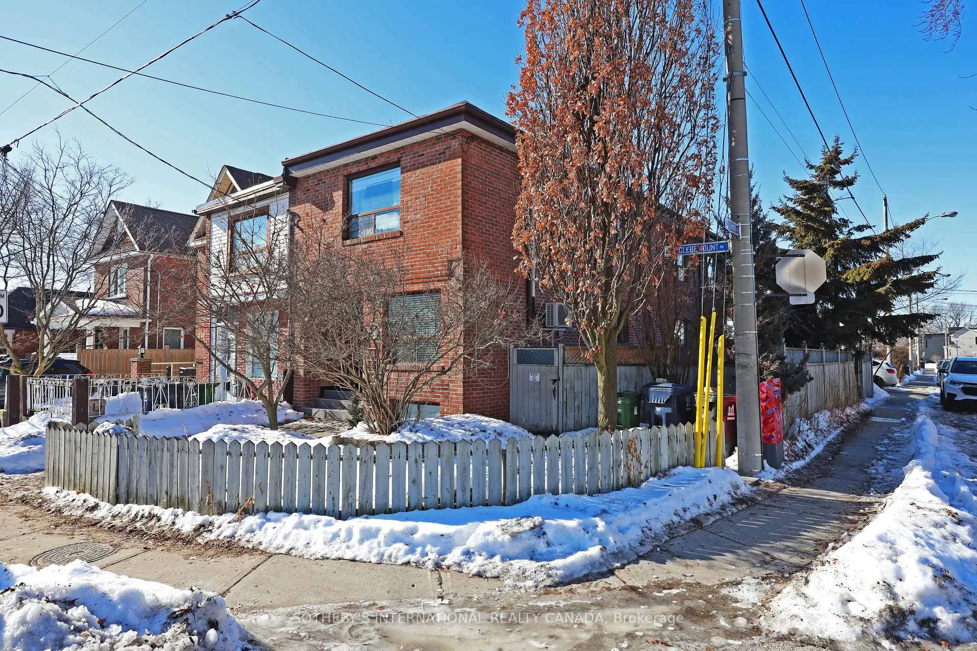 Front of Unit Lower, 212 Glebemount Avenue