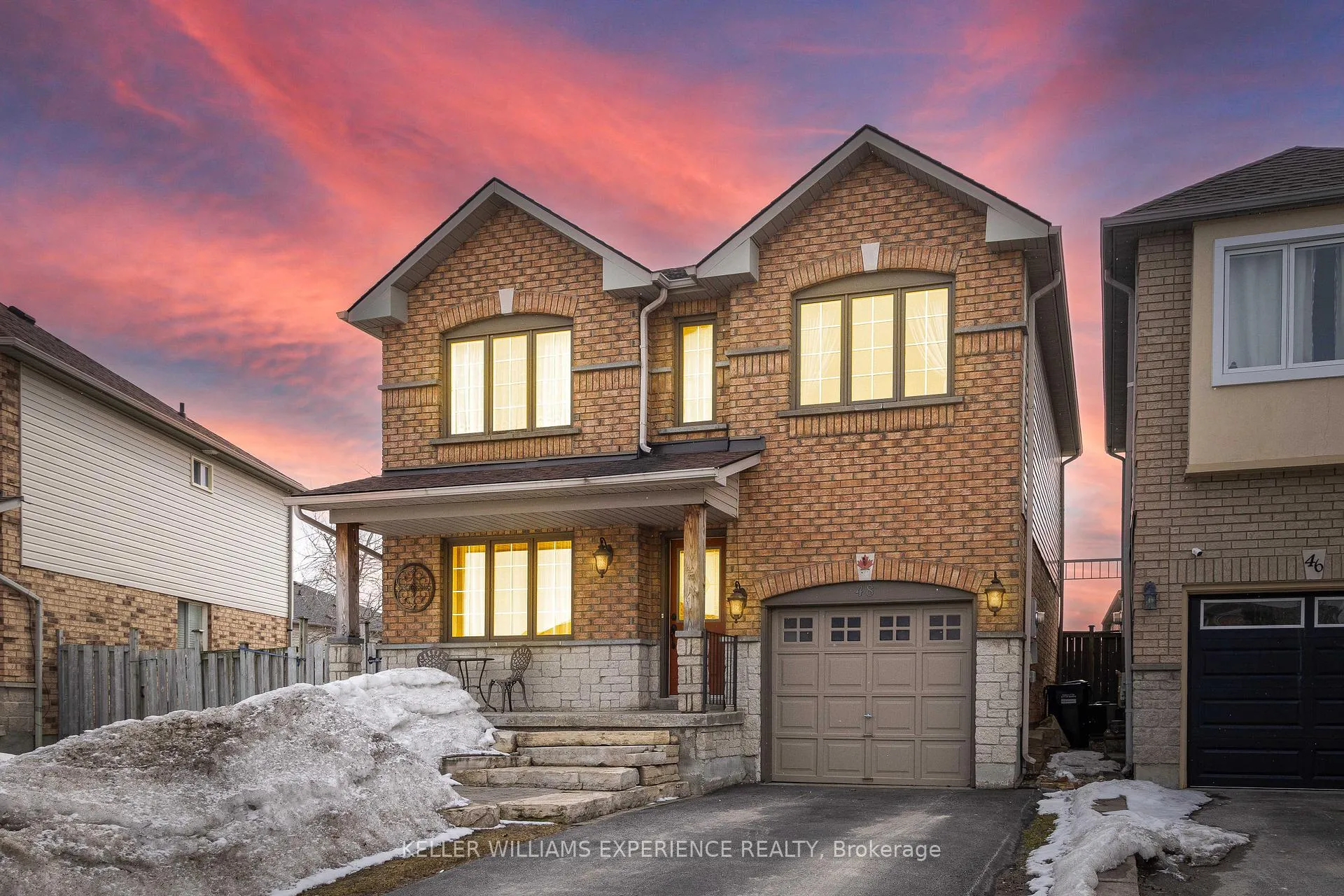 Front of 48 Basswood Drive