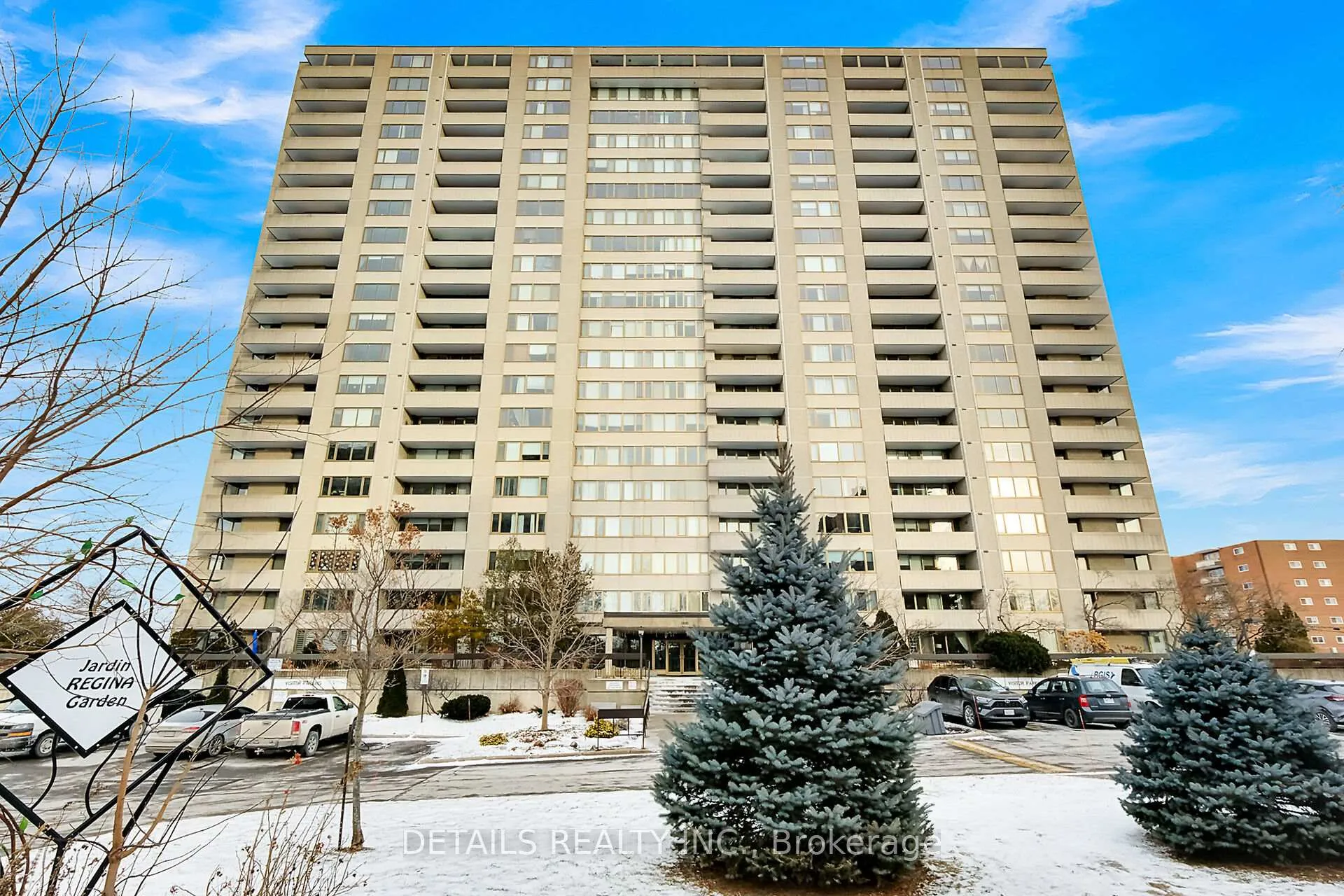 Front of Unit 1604, 2625 Regina Street