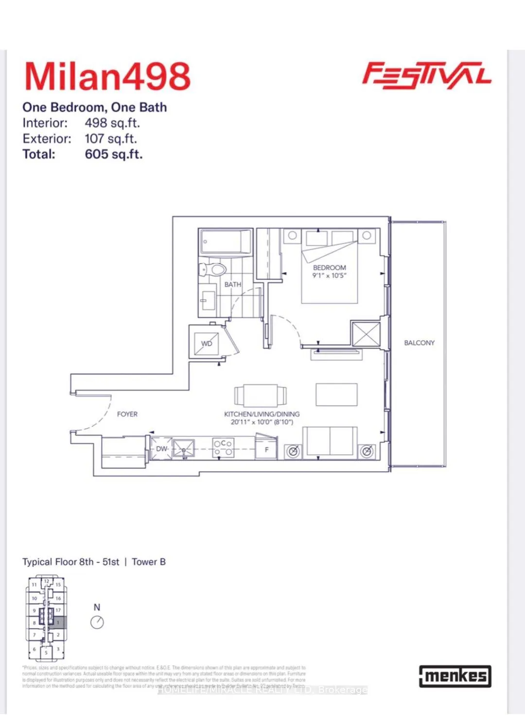Photo 48 of Unit 1611, 225 Commerce Street, Vaughan, Vaughan Corporate Centre — HOMEH