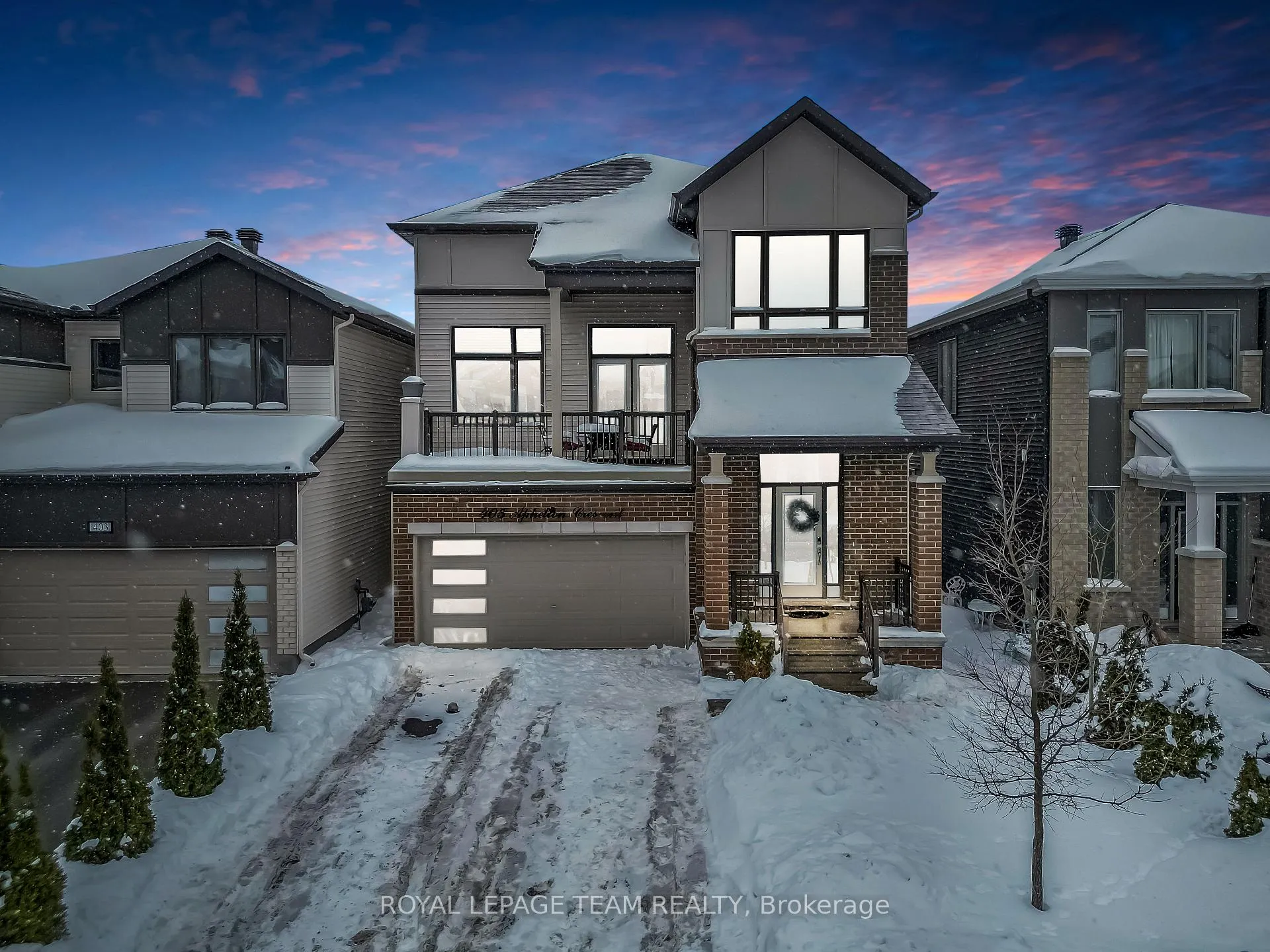 Photo 2 of 405 Aphelion Crescent, Ottawa, Barrhaven - Half Moon Bay — HOMEH