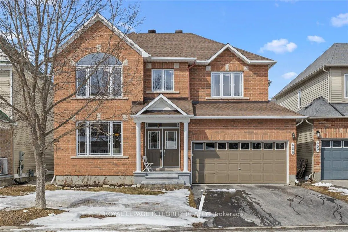 Photo 1 of 650 New Liskeard Crescent, Ottawa, Barrhaven - Strandherd — HOMEH