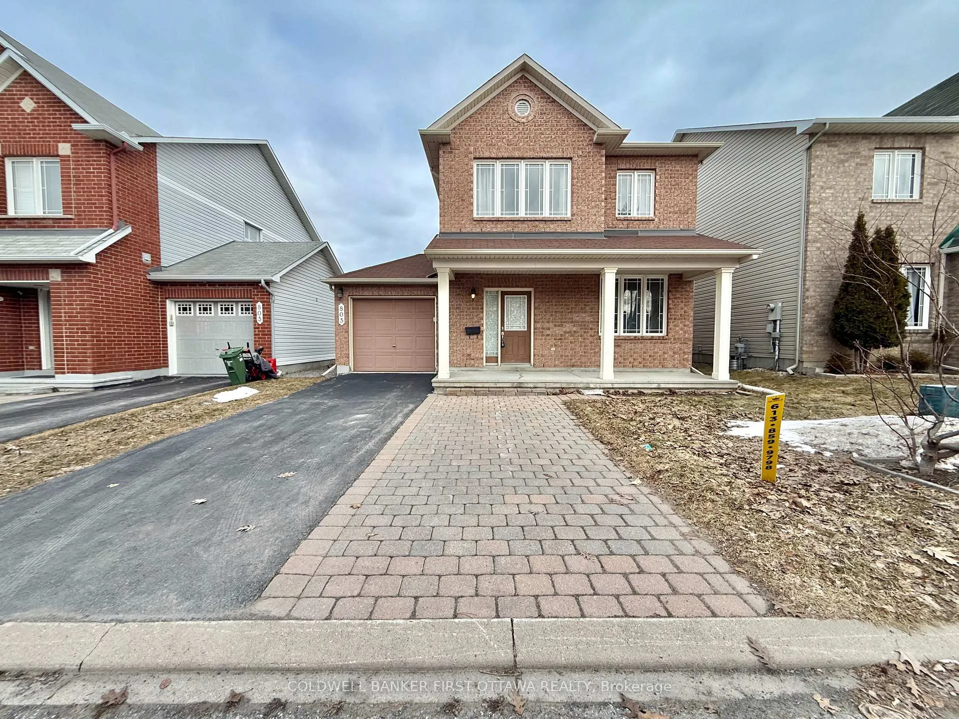 Front of 805 Taradale Drive