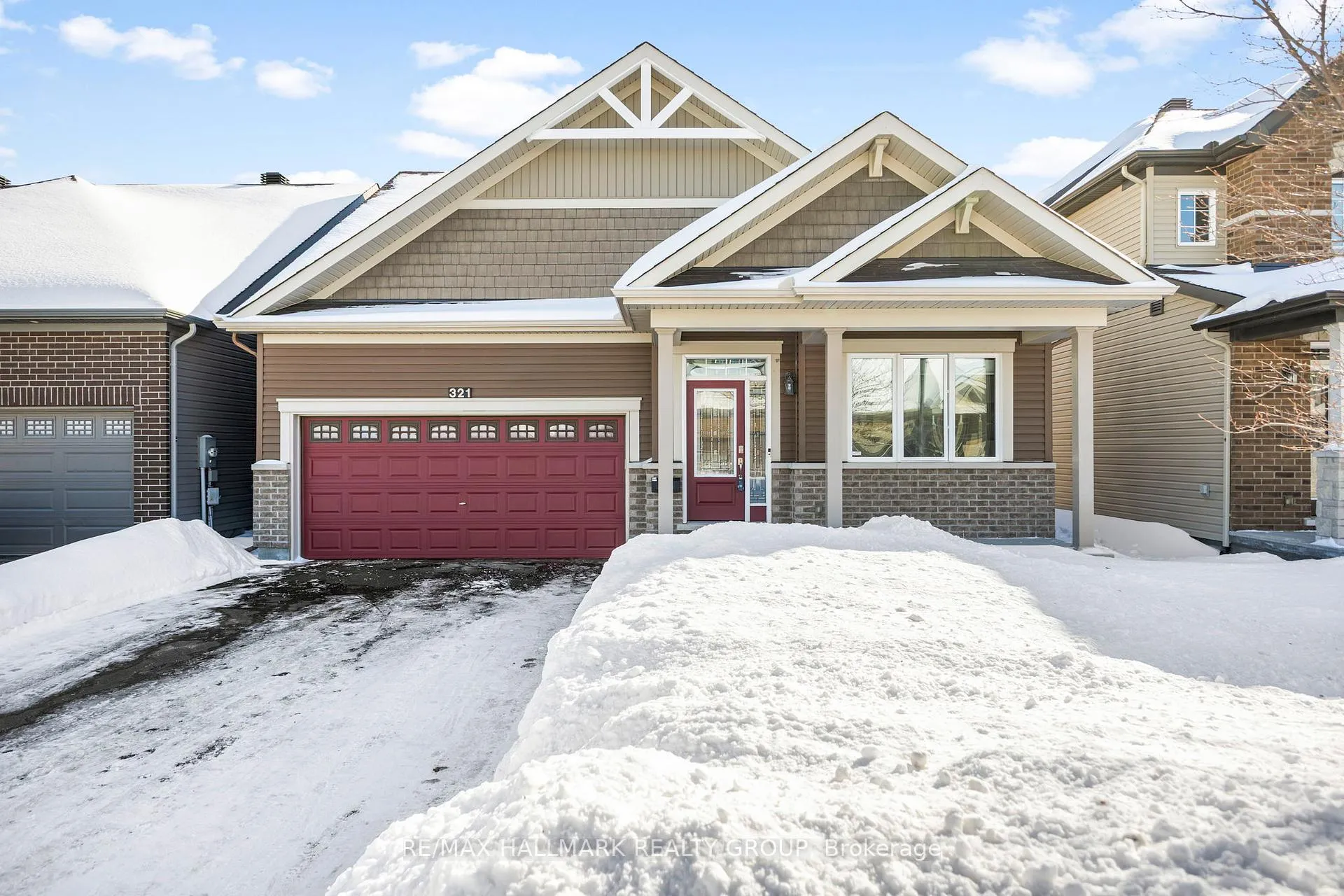 Front of 321 Hepatica Way