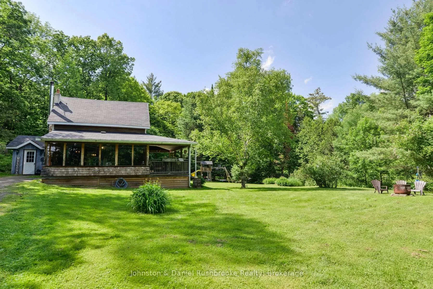Front of 1658 Housey'S Rapids Road
